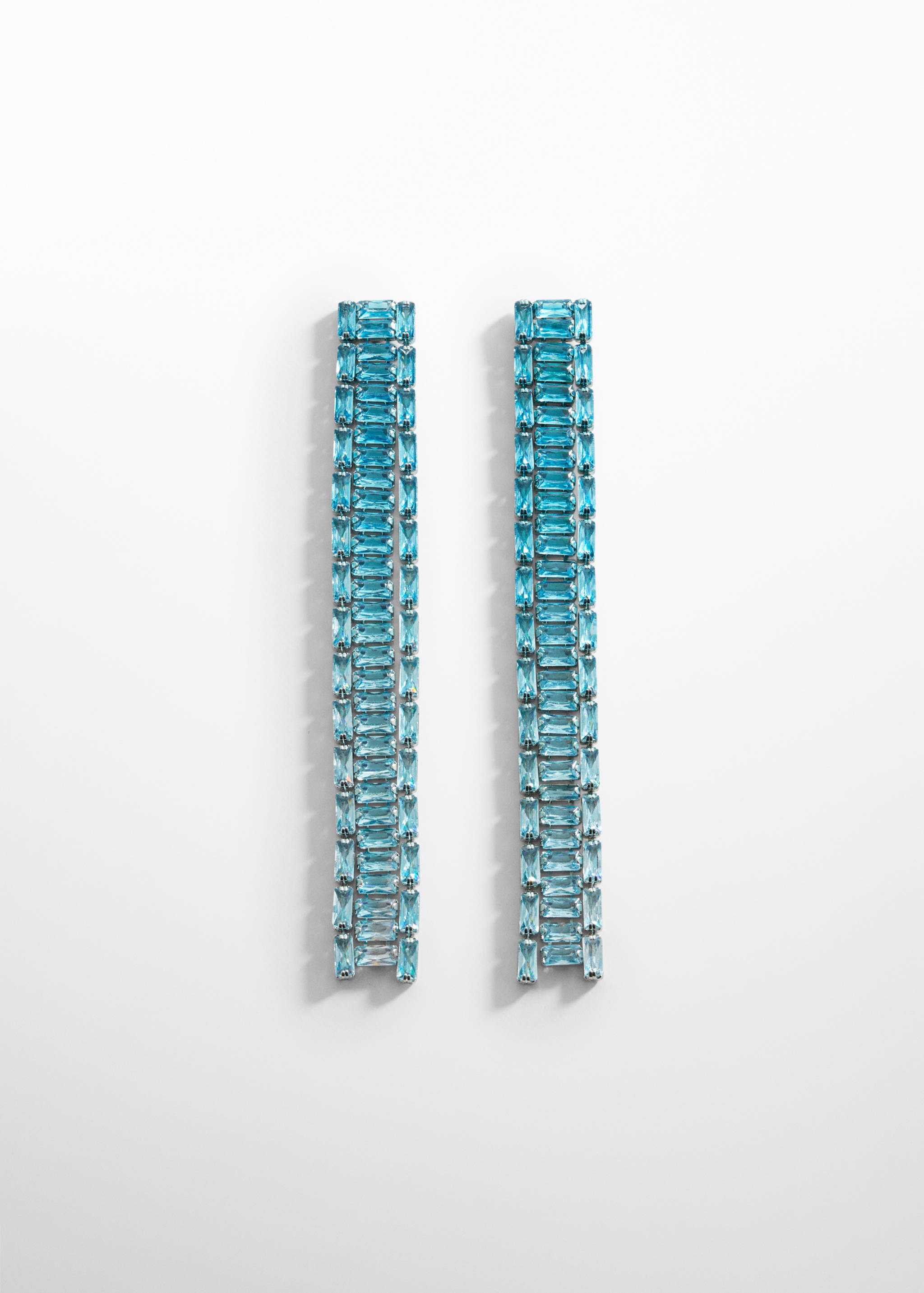 Boucles d'oreilles pendantes strass - Article sans modèle