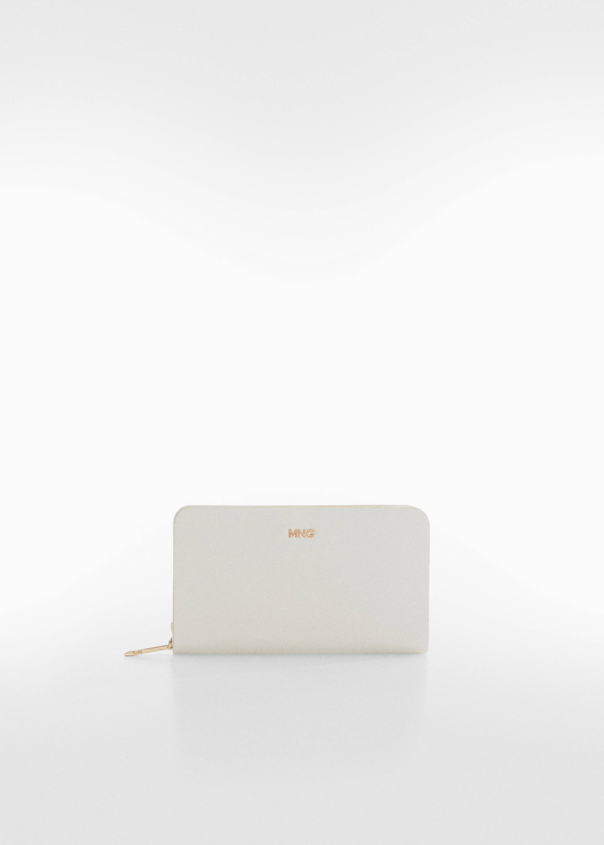 Textured wallet with embossed logo - Article without model