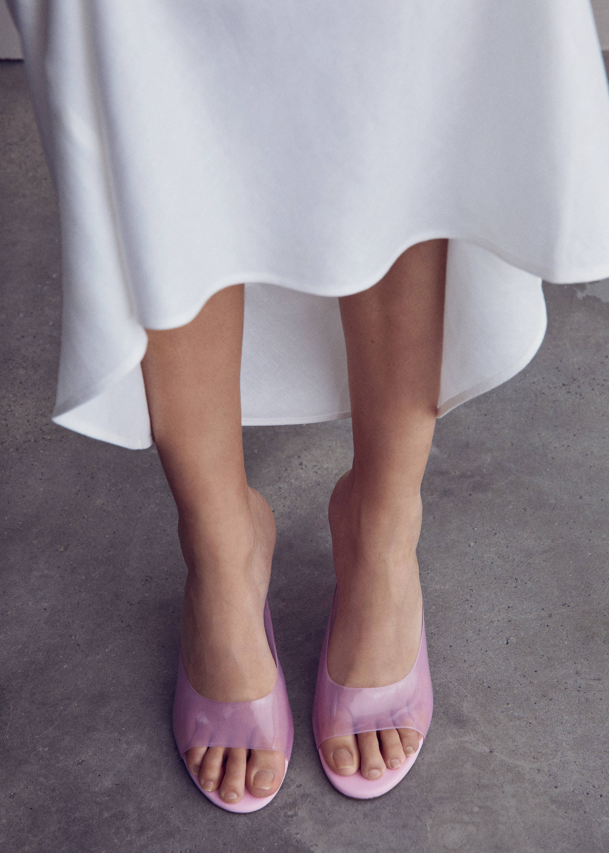 Vinyl wedge sandals - Details of the article 9