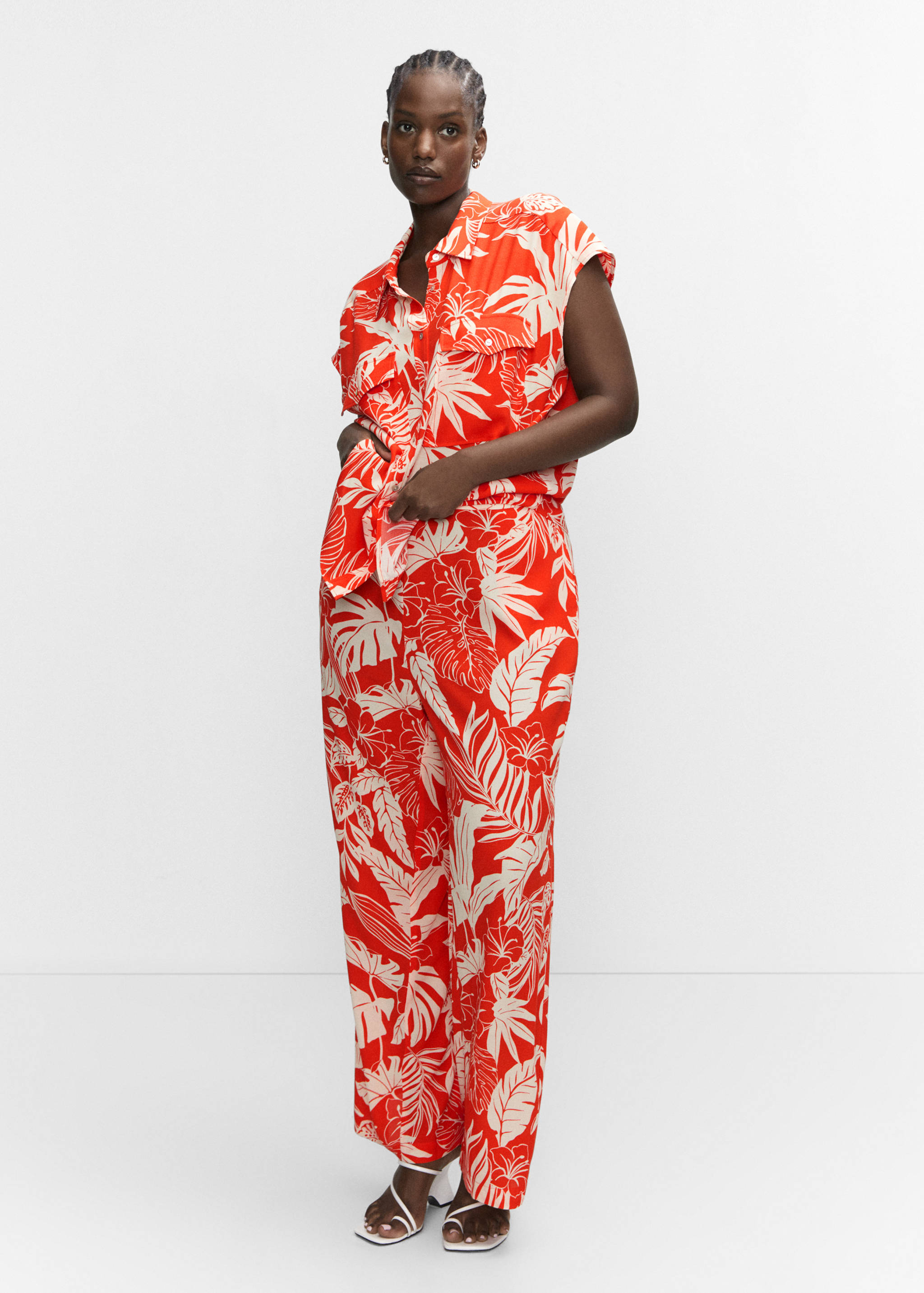 Pantalon fluide imprimé - Détail de l'article 3