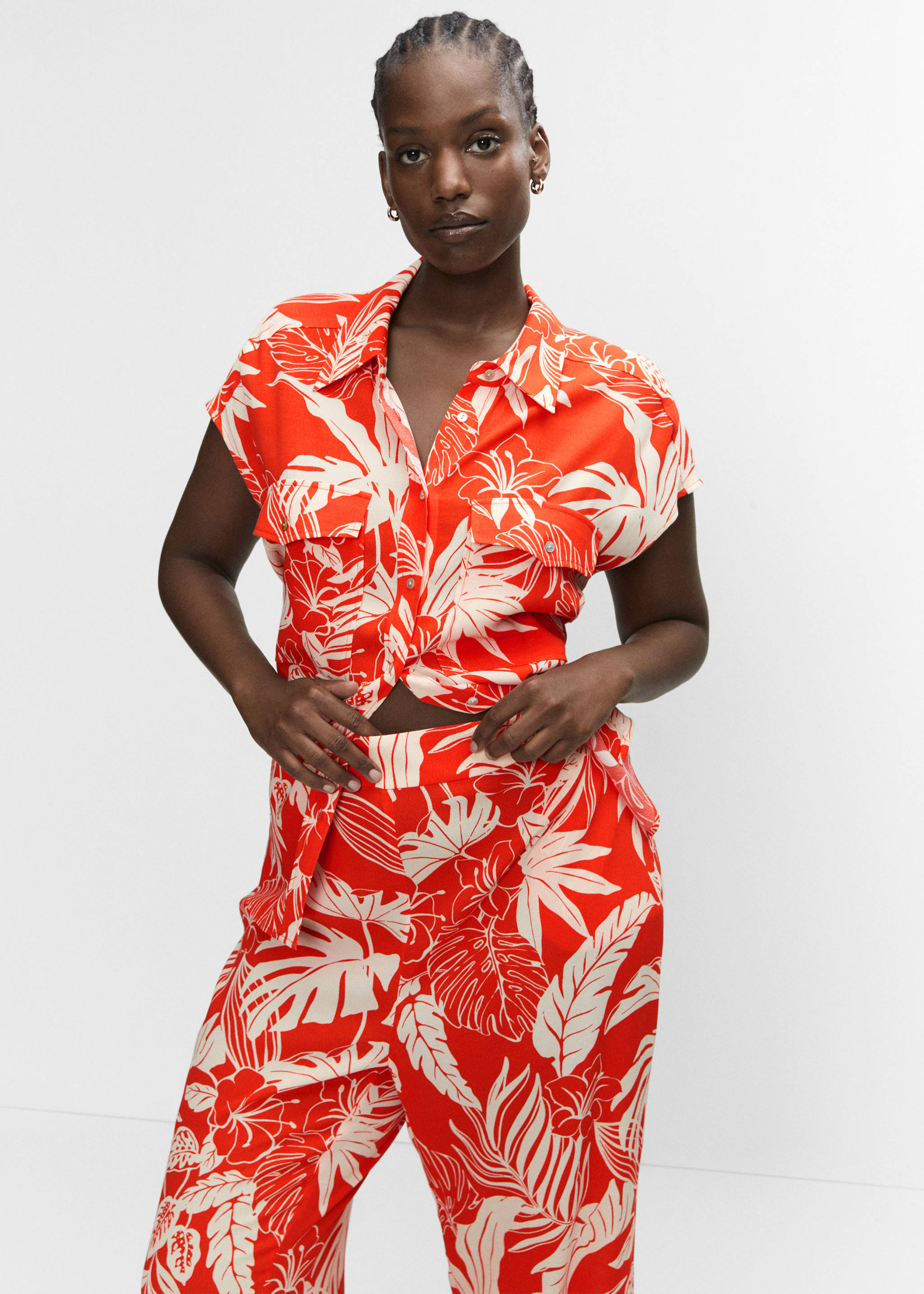 Pantalon fluide imprimé - Détail de l'article 5