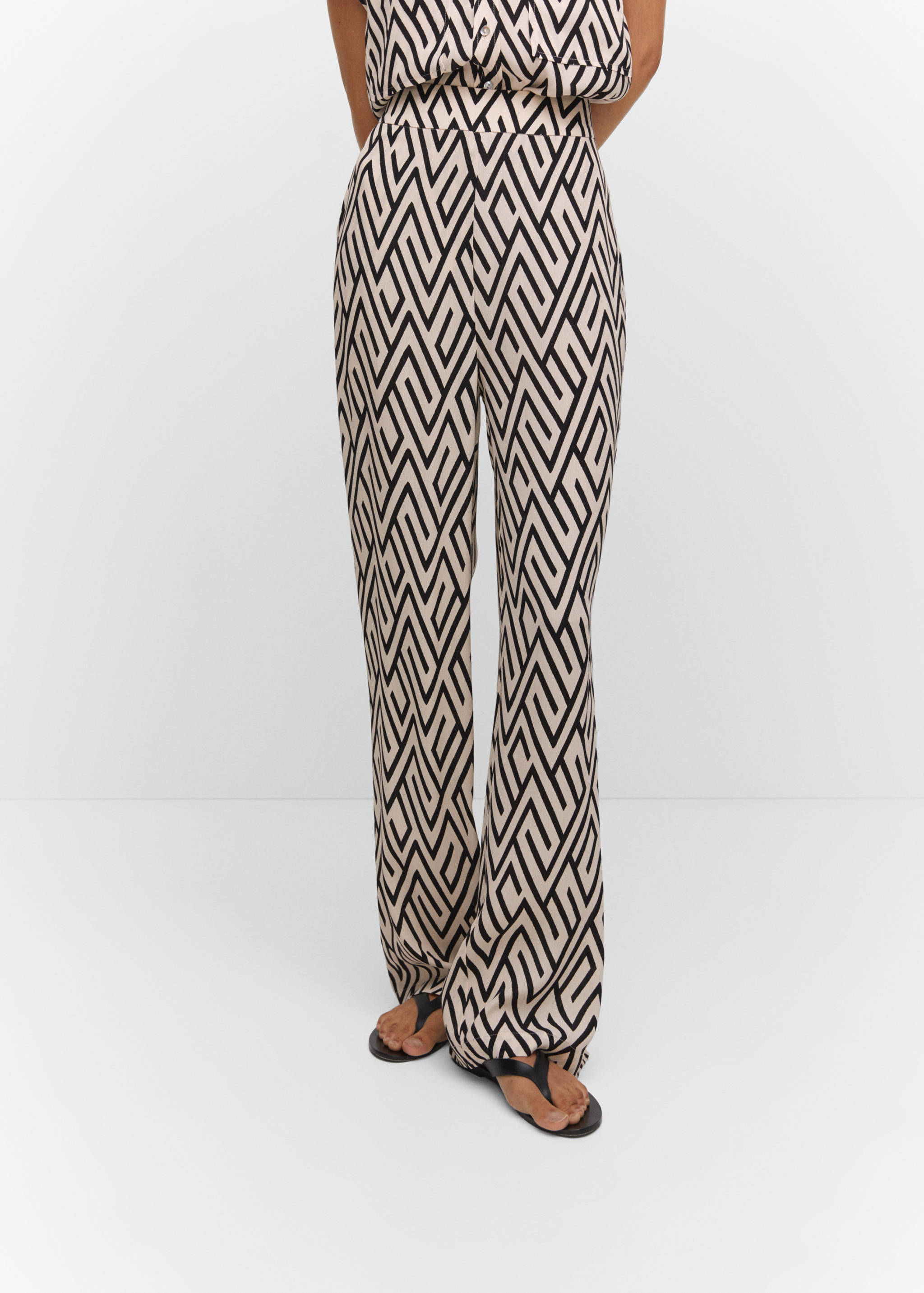 Pantalon fluide imprimé - Détail de l'article 6