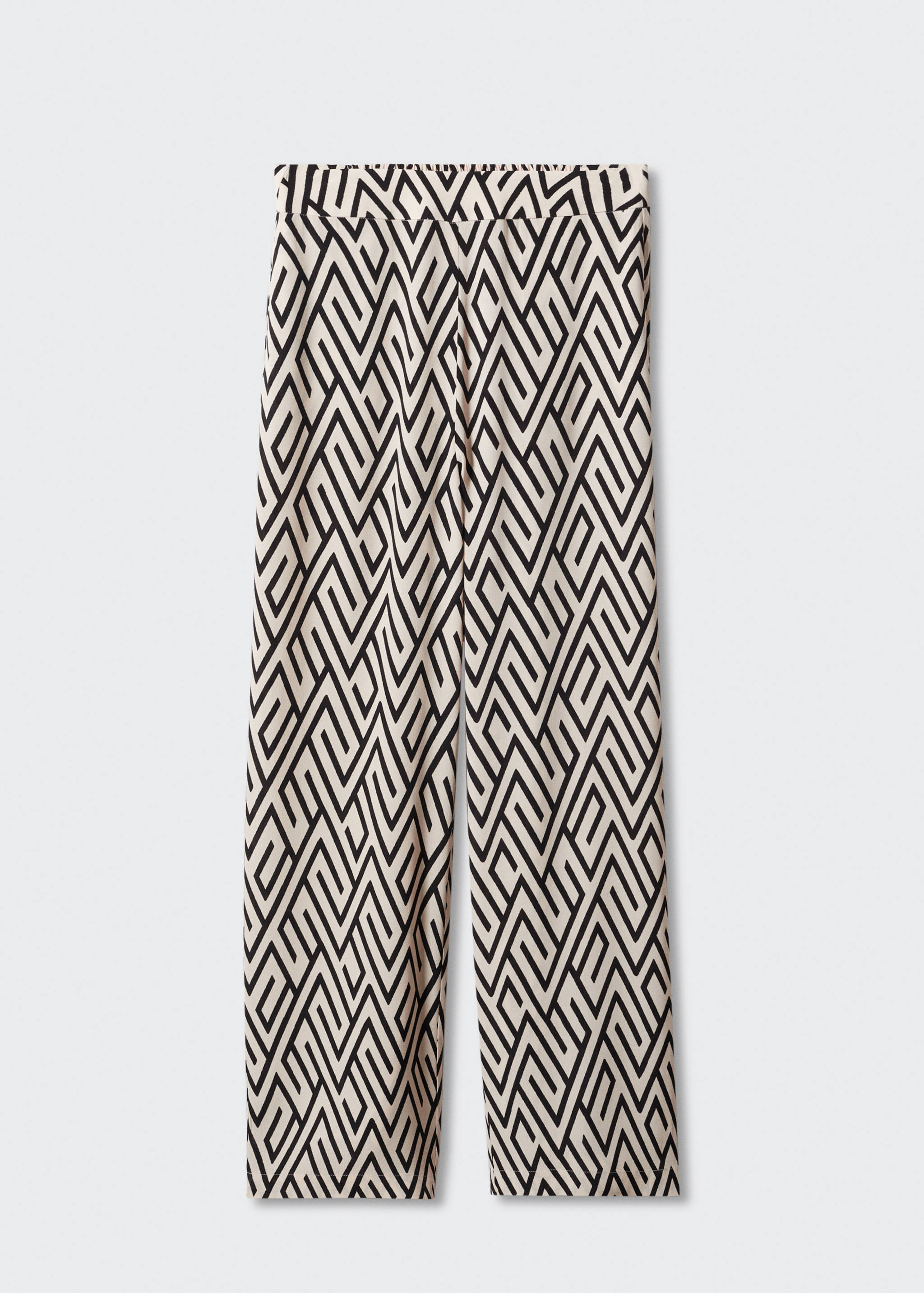Flowy printed trousers - Article without model