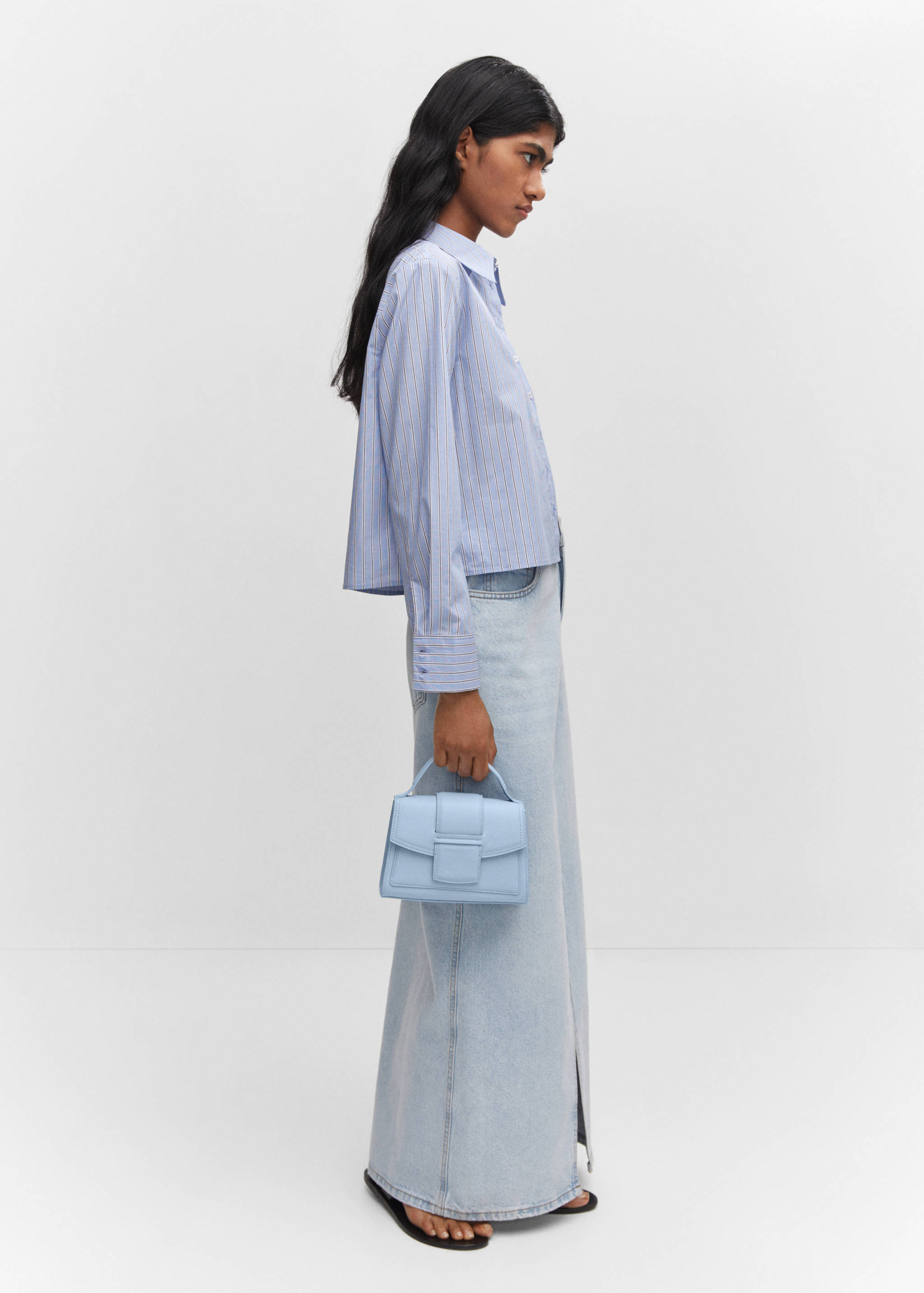 Sac à rabat chaîne - Plan général