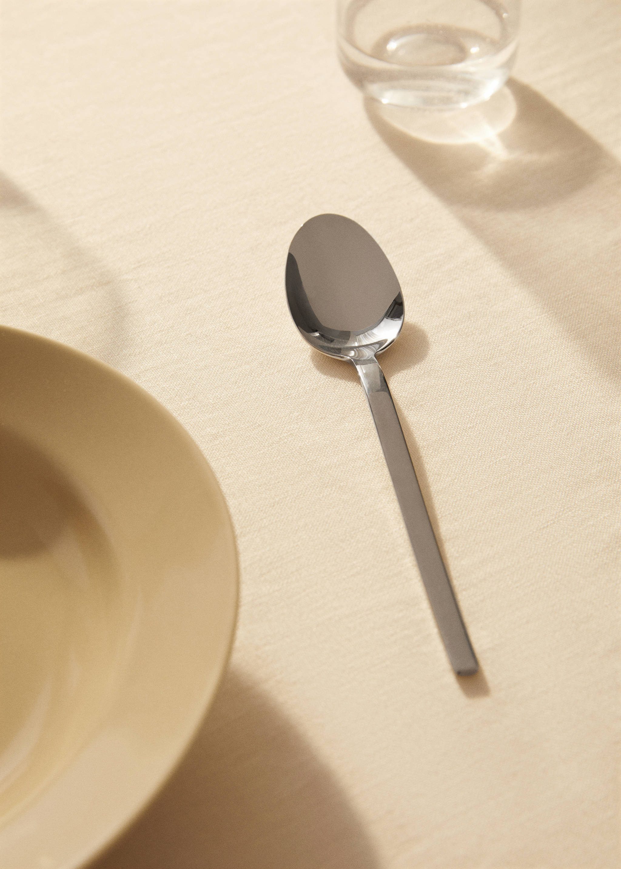 Pack 4 cucharas 100% acero - Plano general