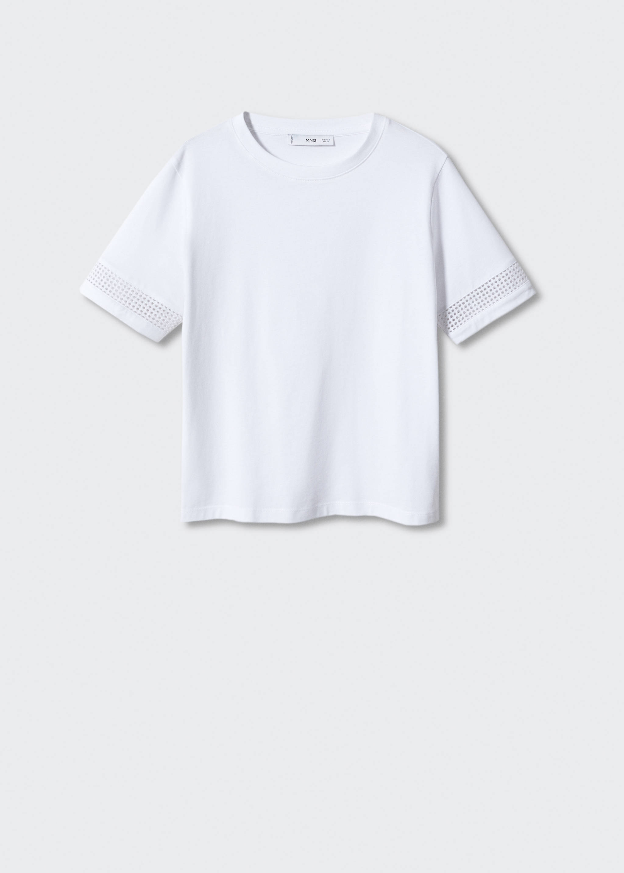Sleeve detail t-shirt - Article without model