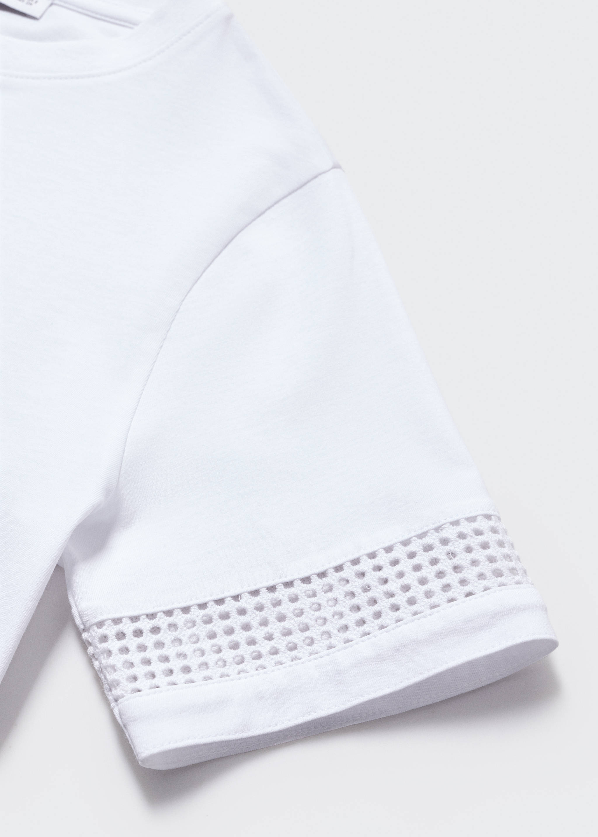 Sleeve detail t-shirt - Details of the article 8