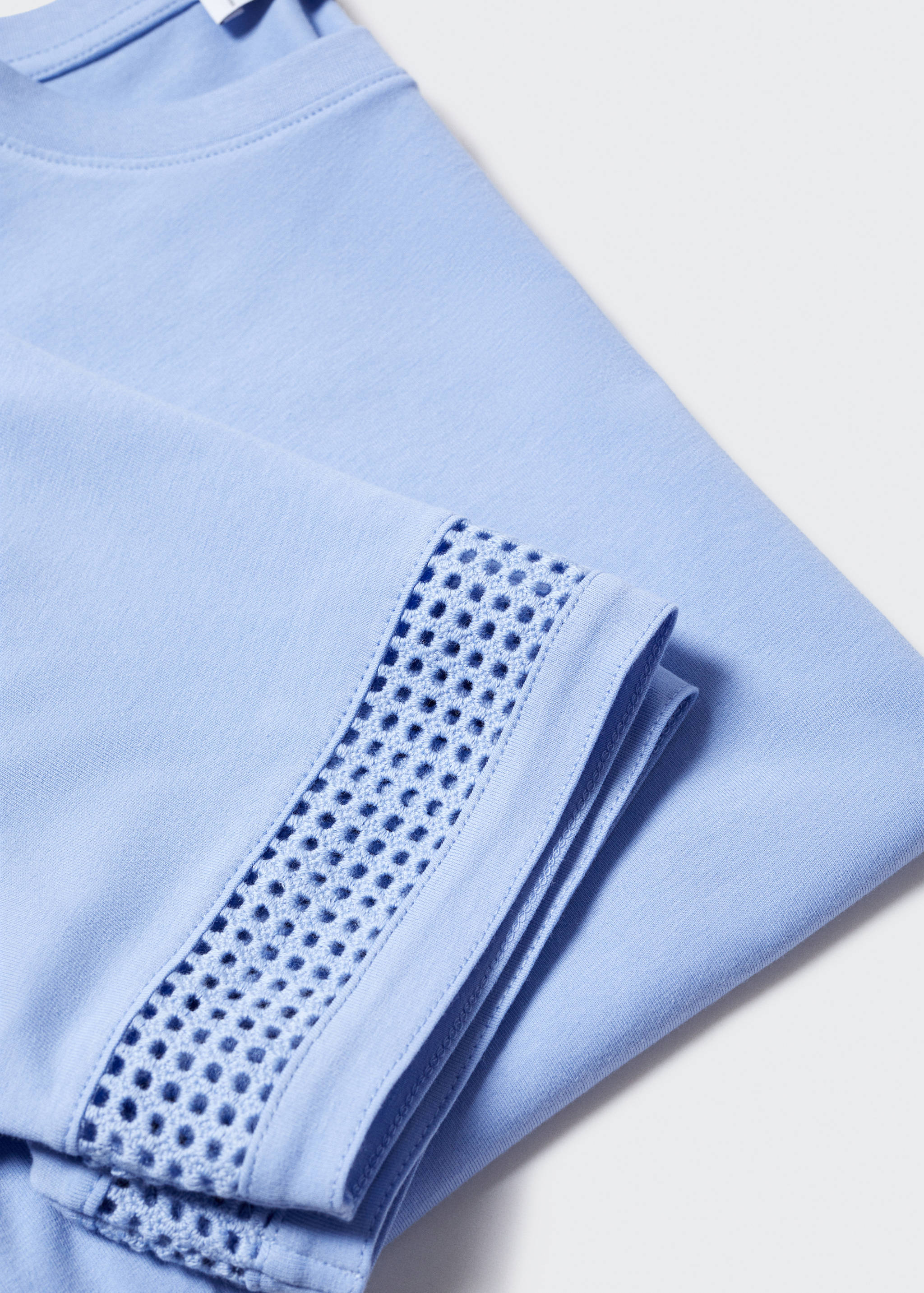 Sleeve detail t-shirt - Details of the article 8