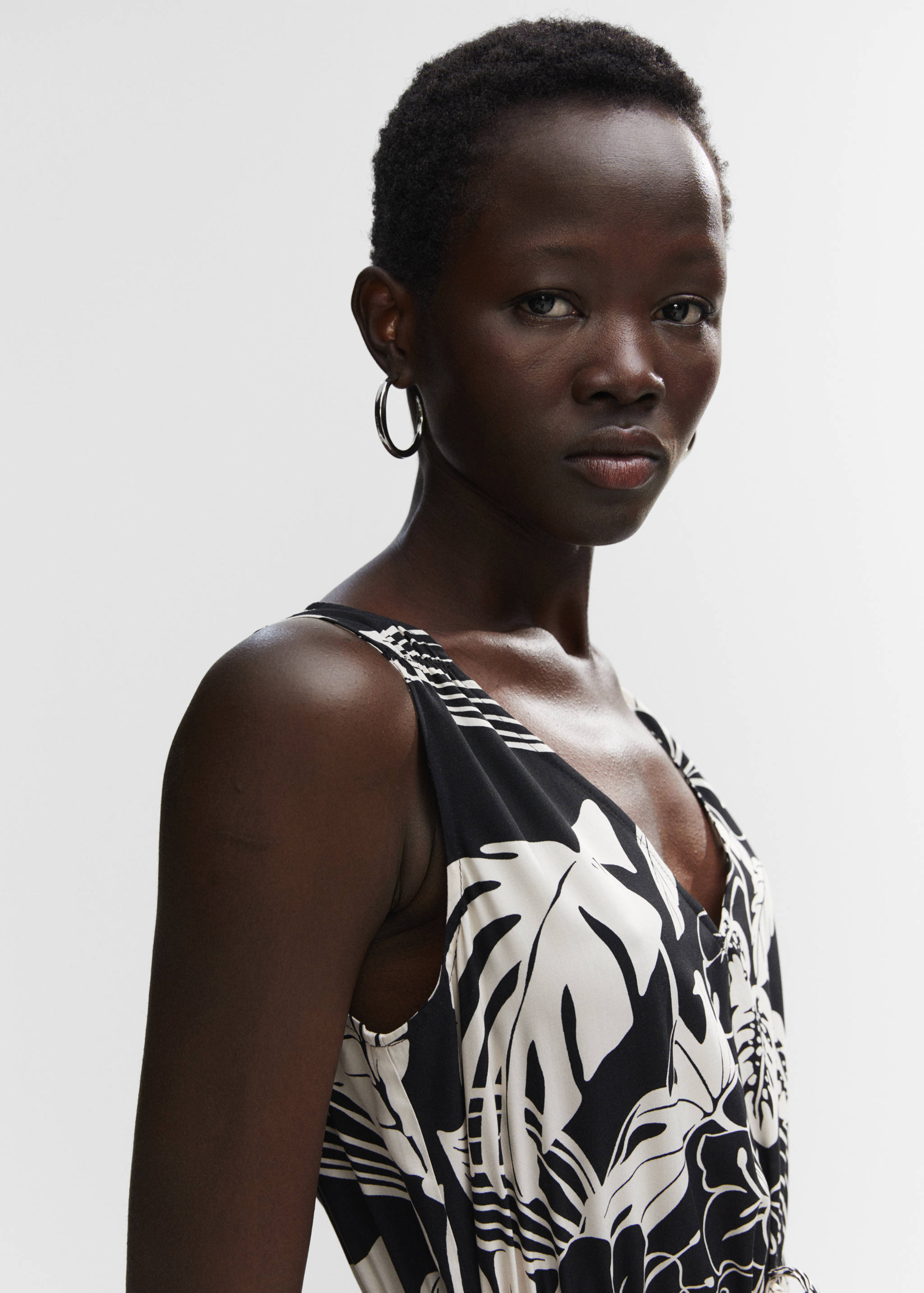 Vestido estampado lazo - Detalle del artículo 1