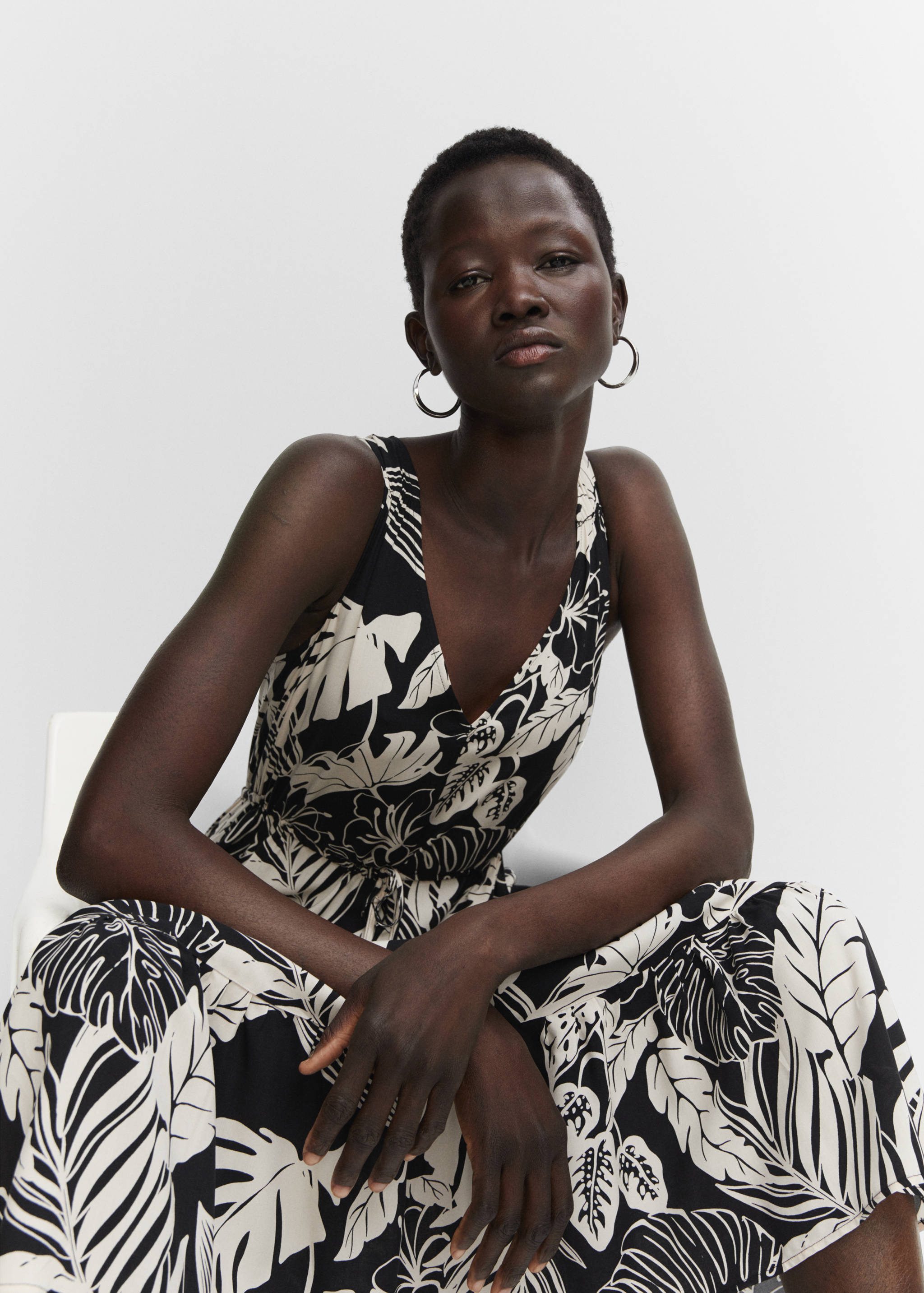 Vestido estampado lazo - Detalle del artículo 2