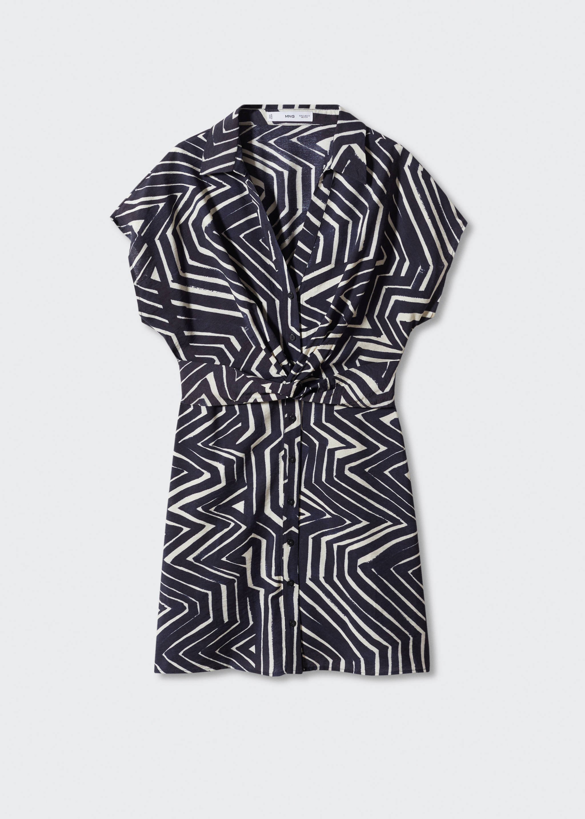 Tropical shirt dress - Article without model
