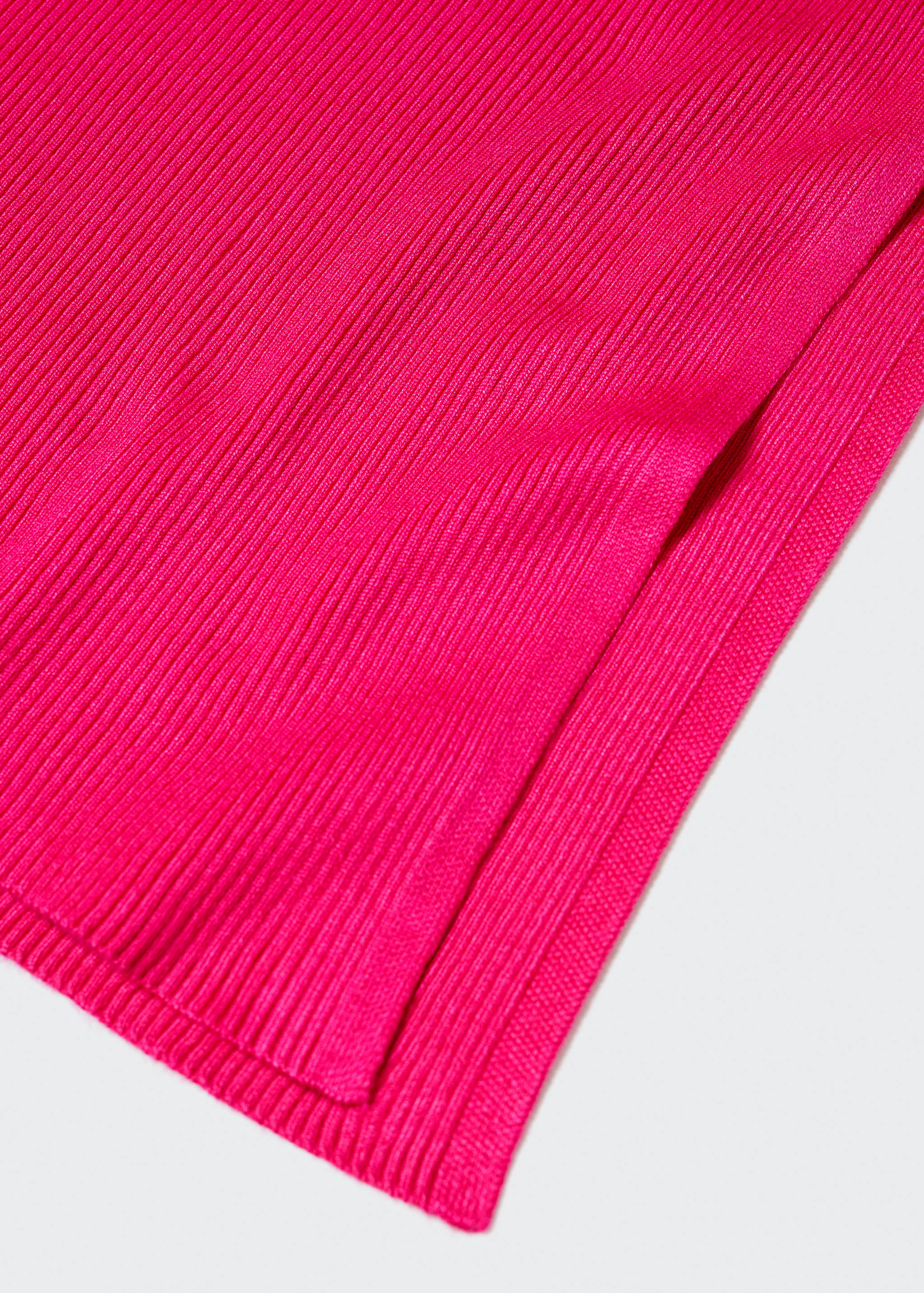 Asymmetrical dress with slit - Details of the article 8