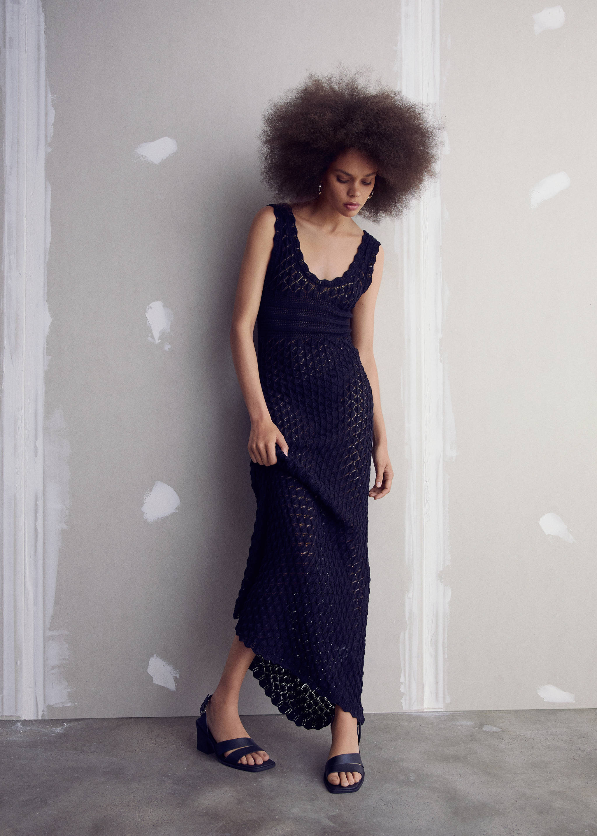 Sandales talon bloc - Plan général