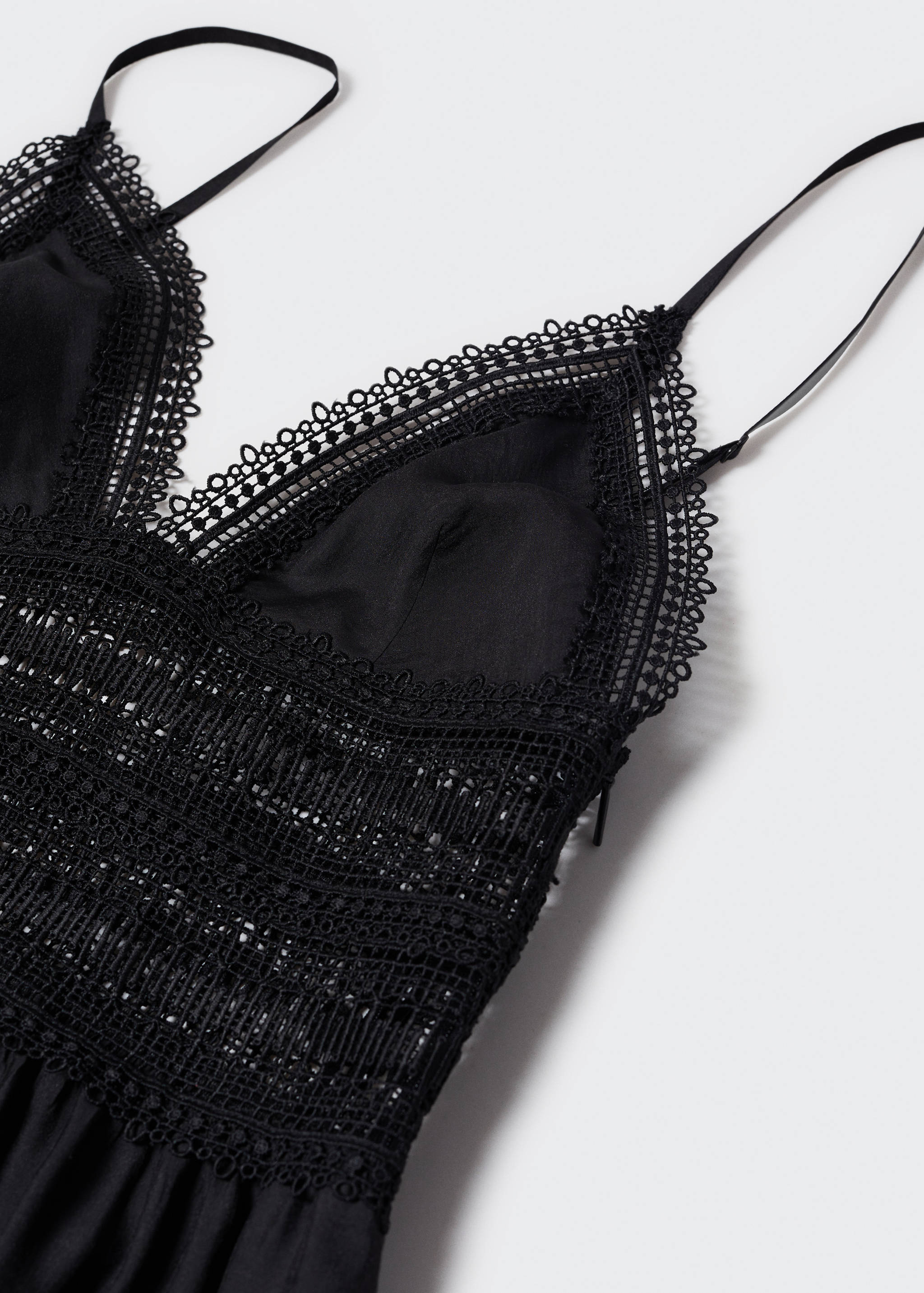 Платье с кружевом на спинке - Деталь изделия 8