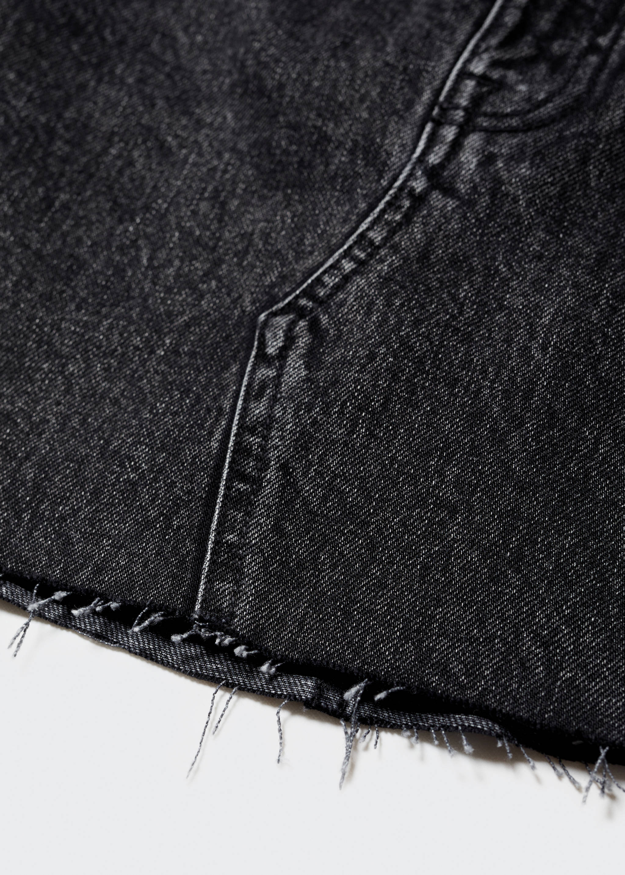 Denim mini-skirt - Details of the article 8