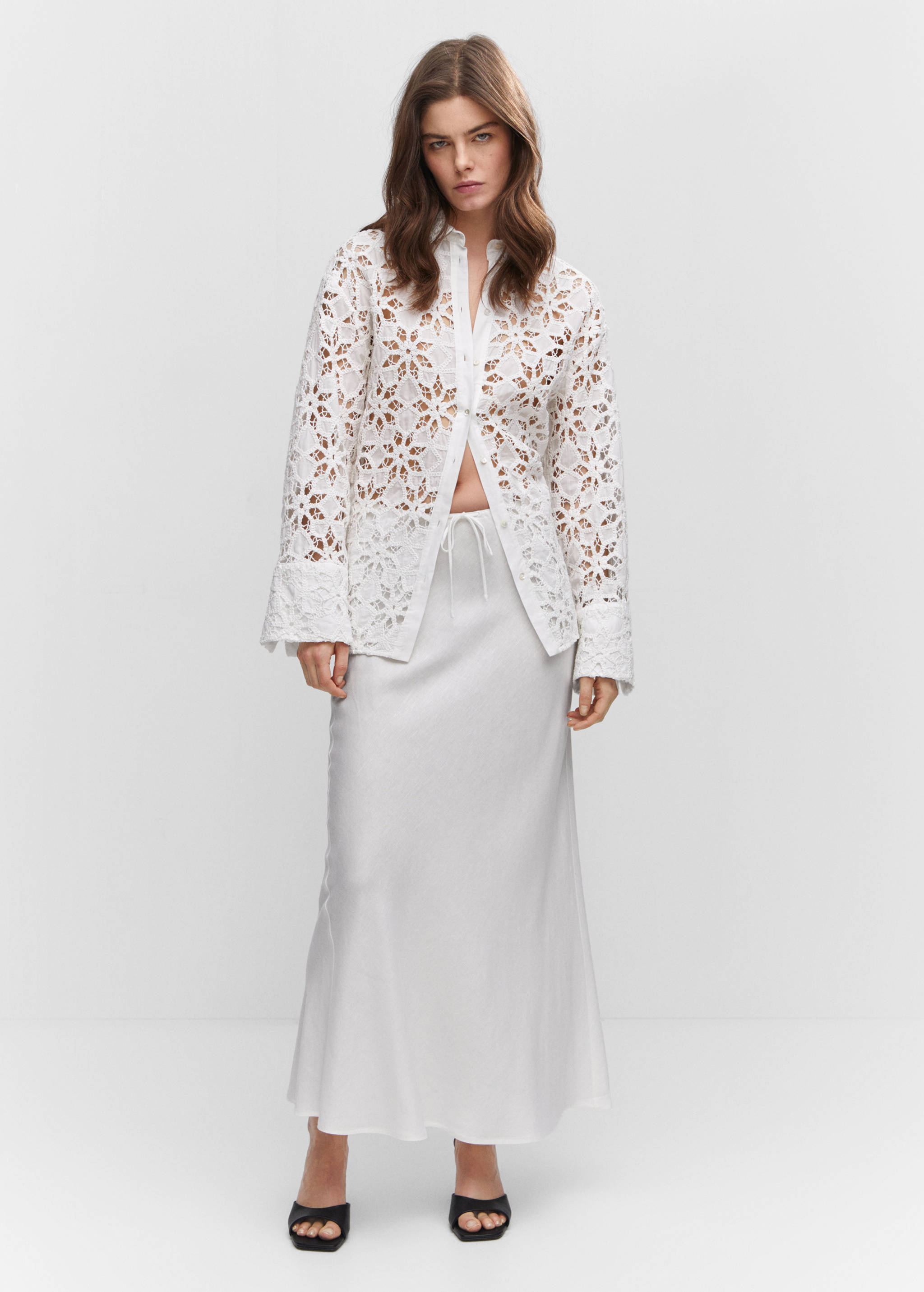 Jupe longue nœud - Plan général