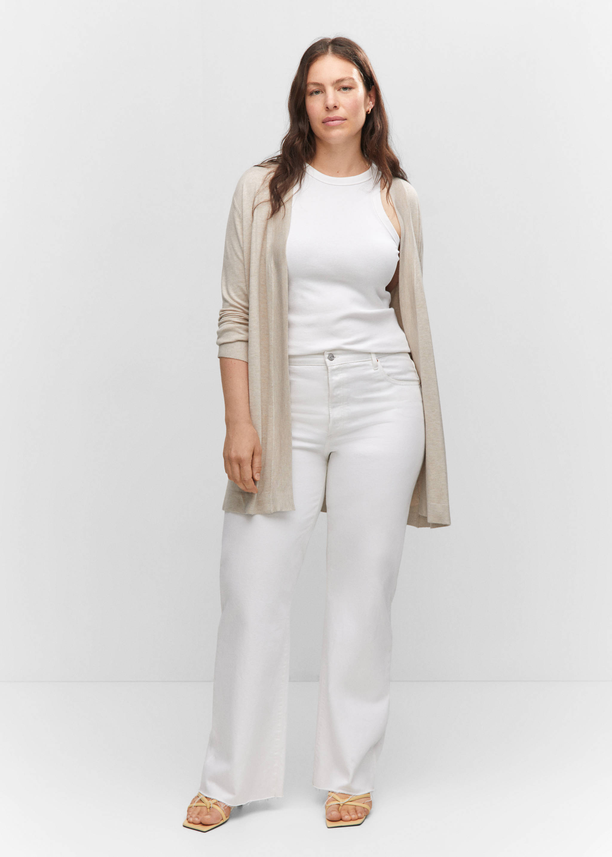 Fine-knit cardigan - Details of the article 3