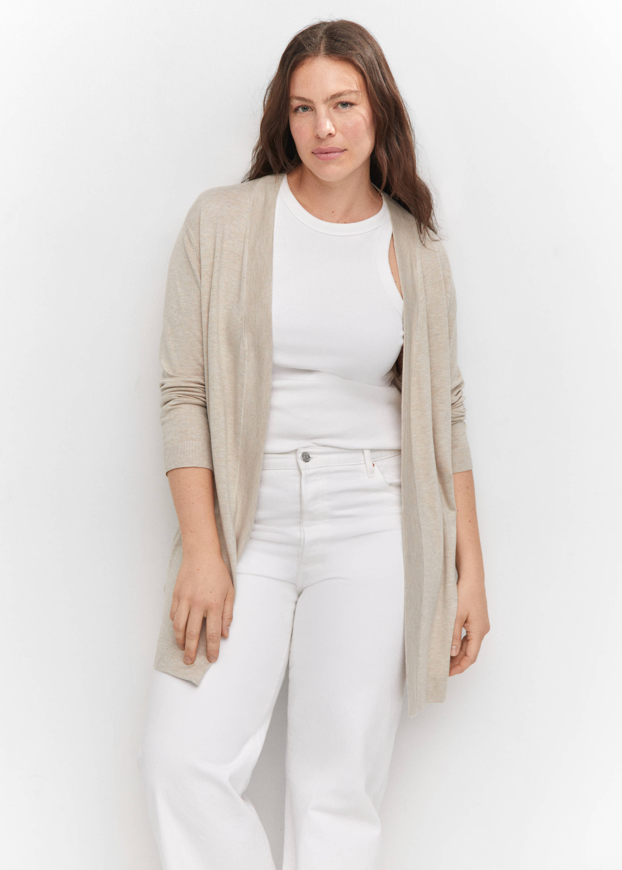 Fine-knit cardigan - Details of the article 4