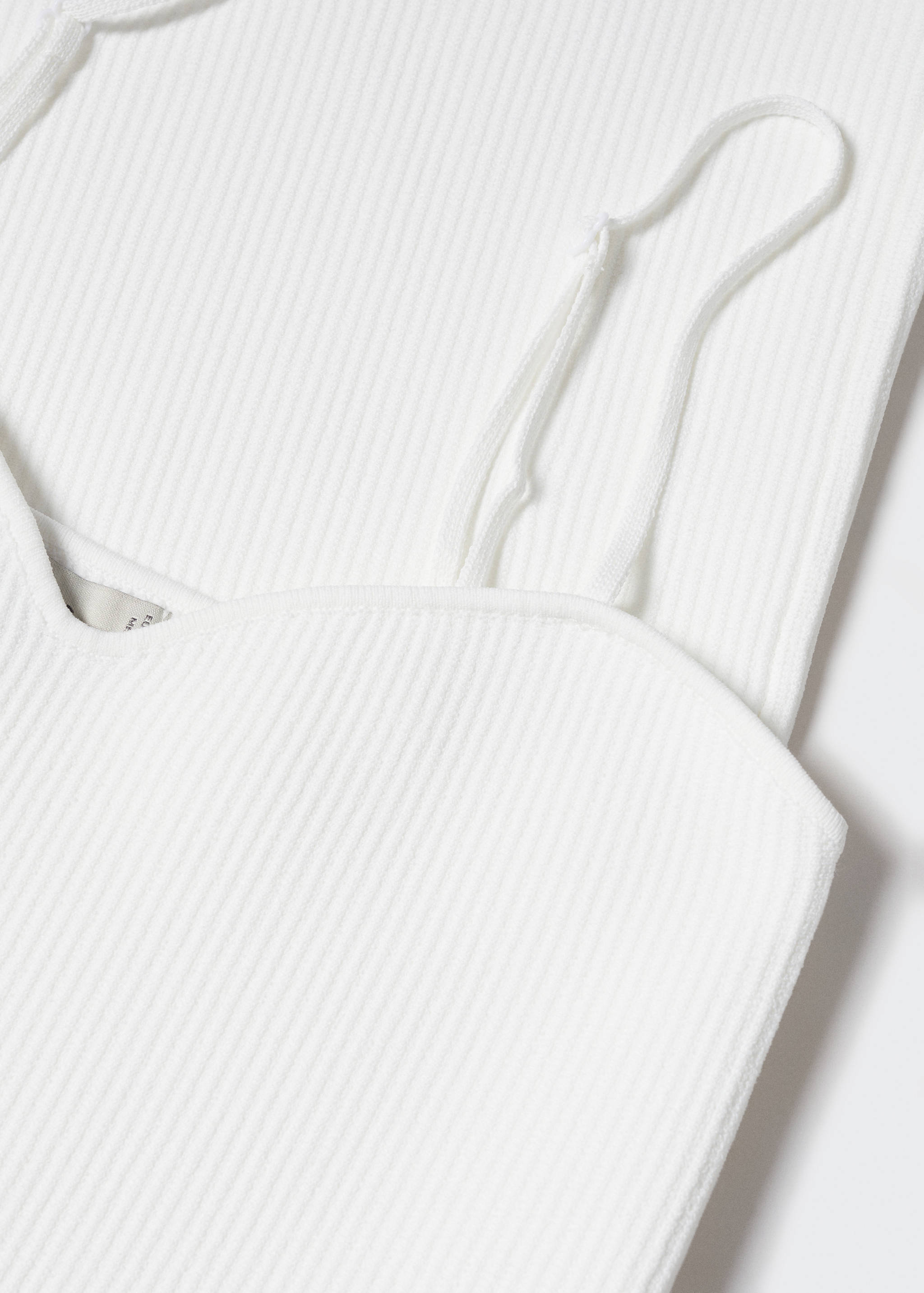 Vestido punto escote corazón - Detalle del artículo 8