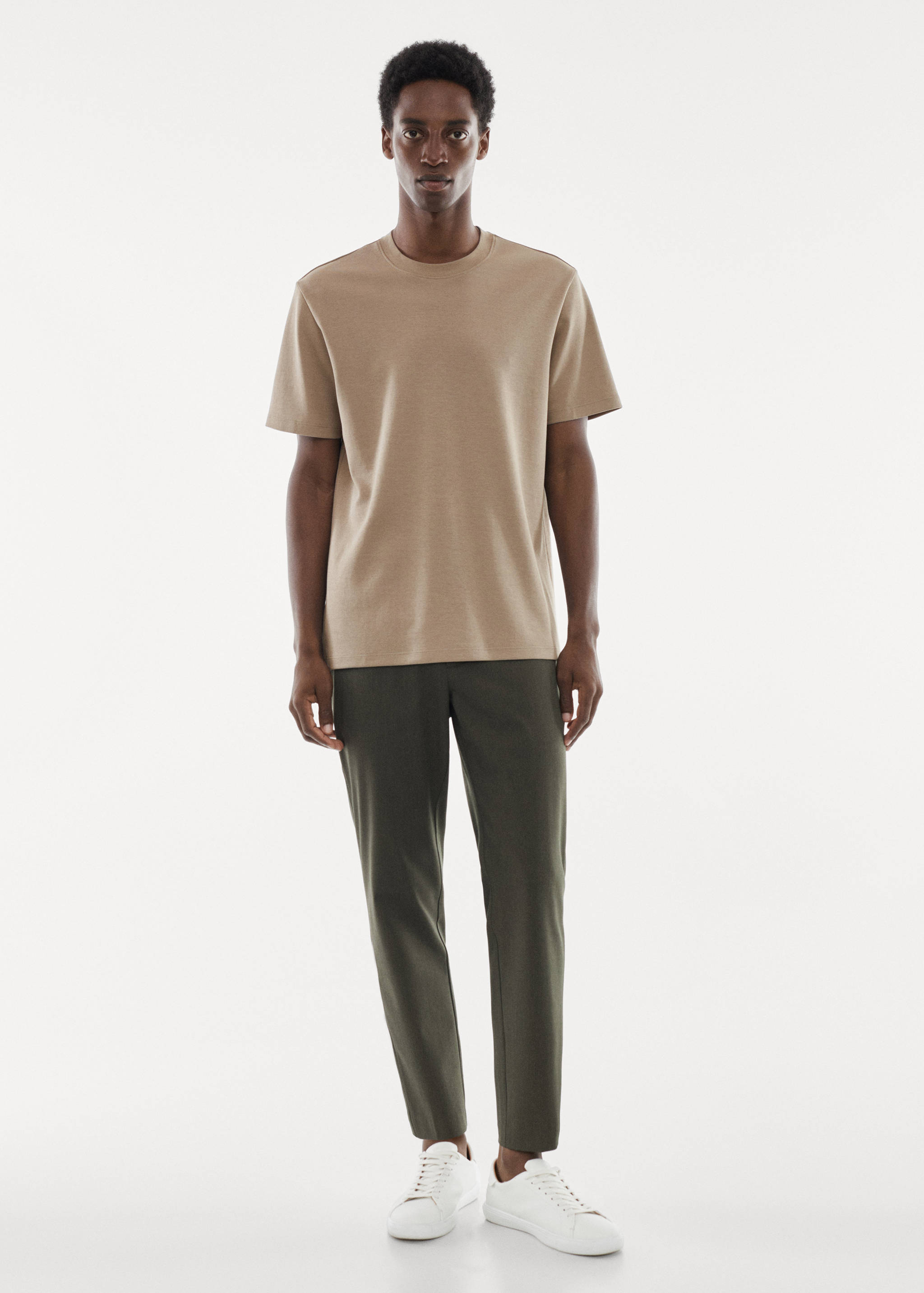 Breathable cotton t-shirt - General plane