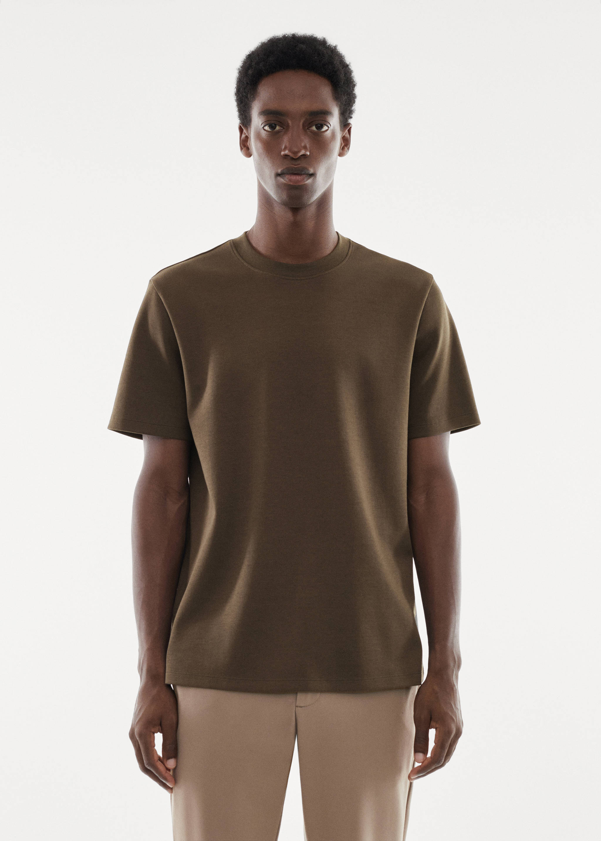 Breathable cotton t-shirt - Medium plane