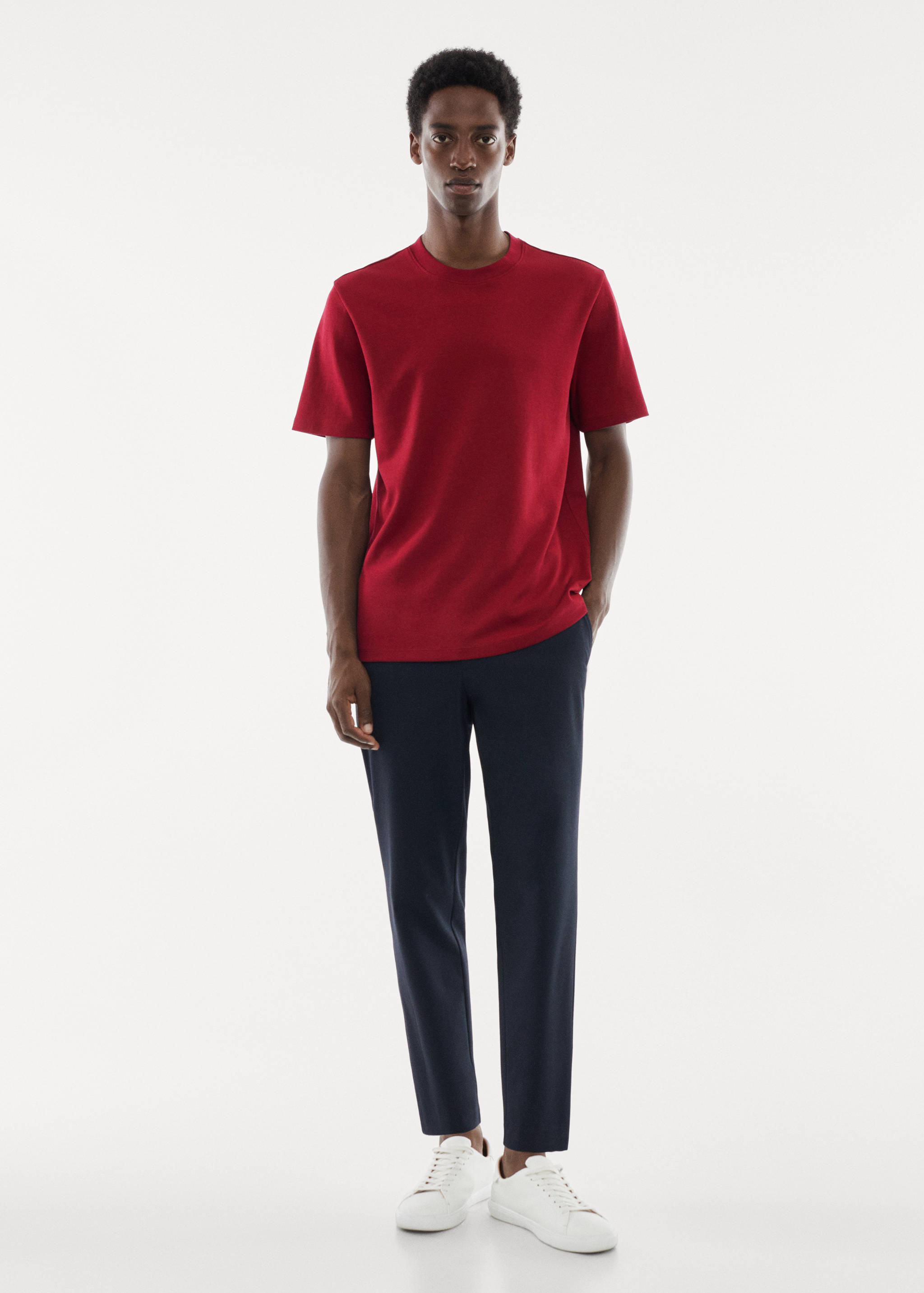 Breathable cotton t-shirt - General plane