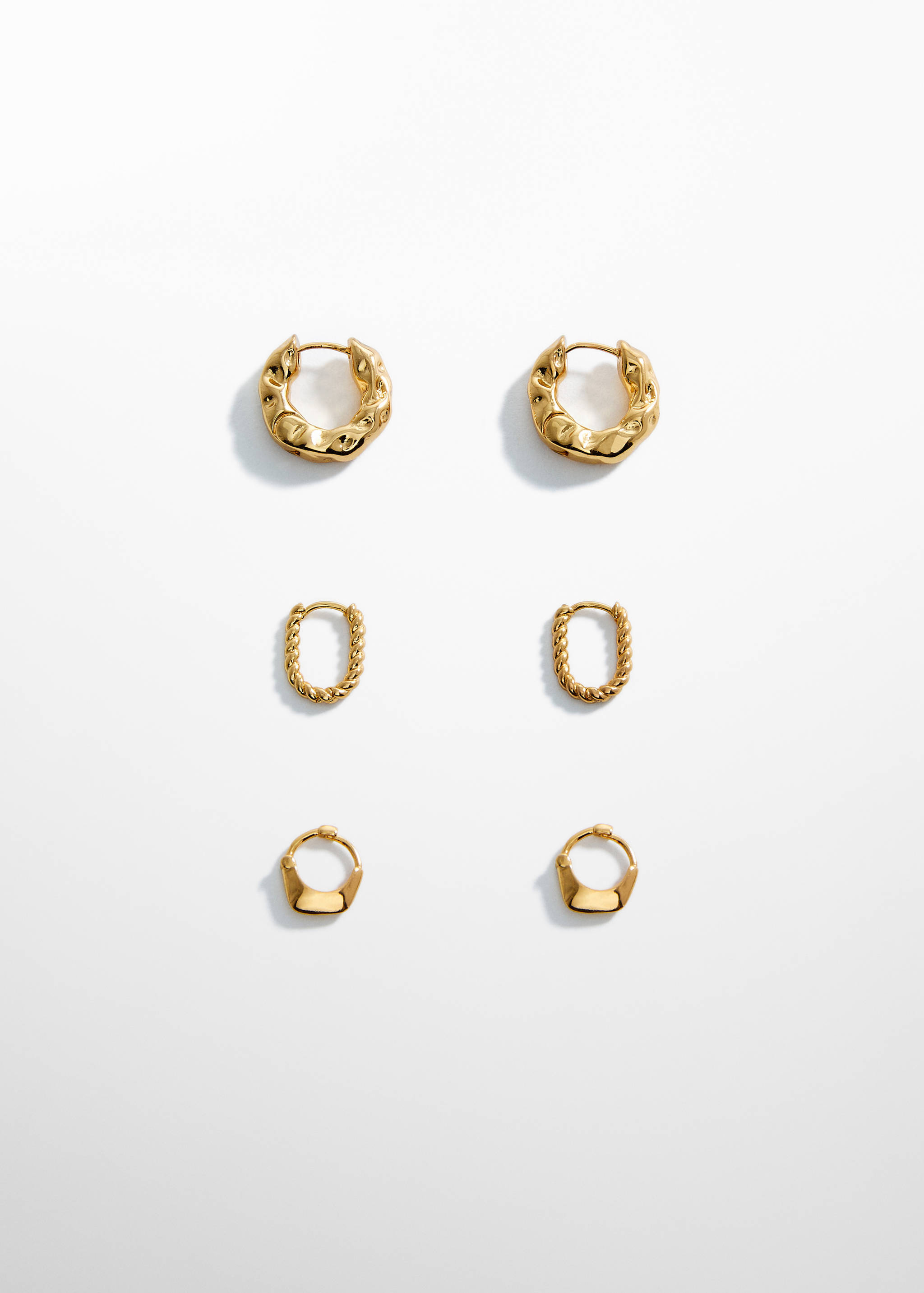 Set pendientes aros - Artículo sin modelo