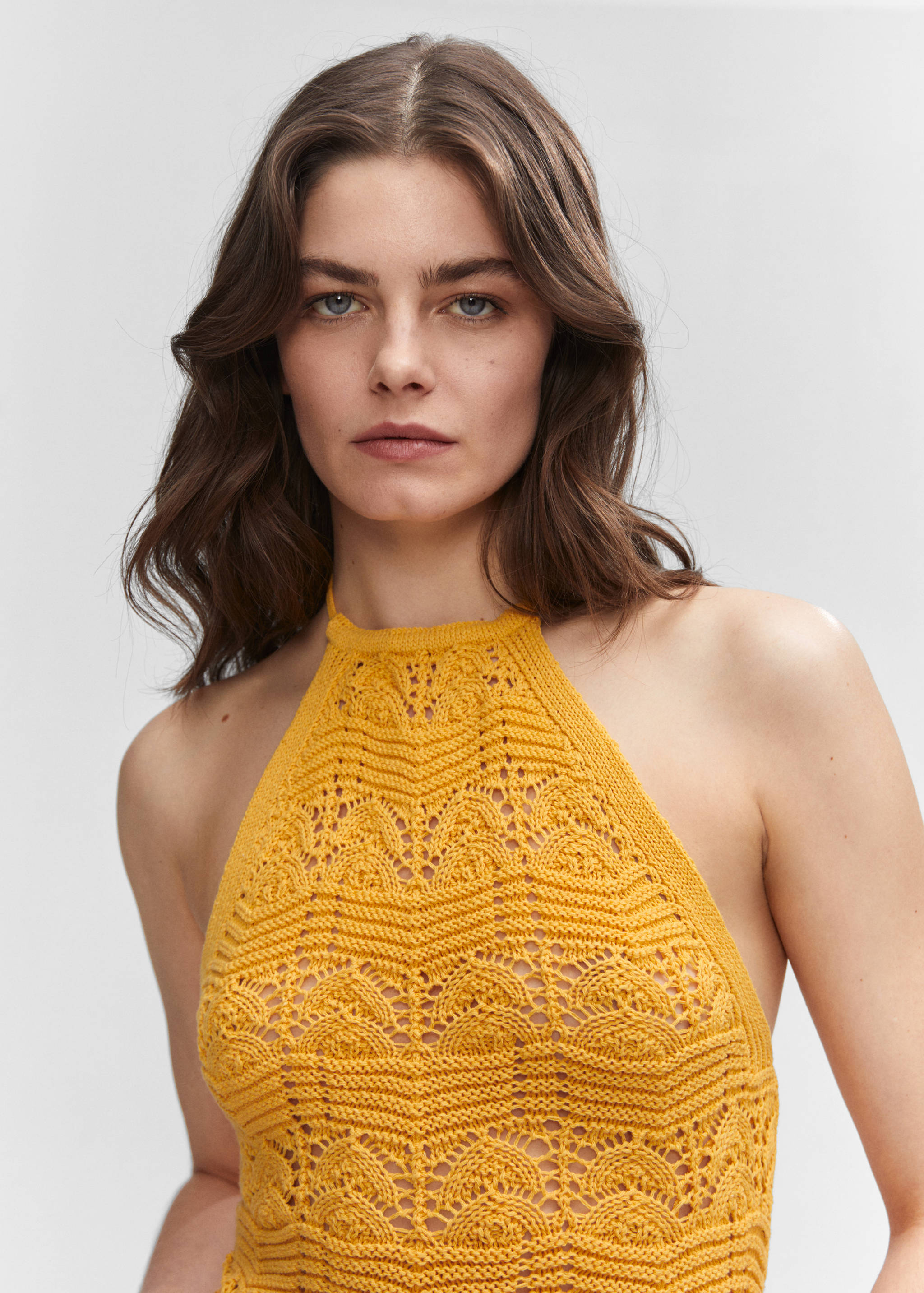 Top crochet cuello halter - Detalle del artículo 1