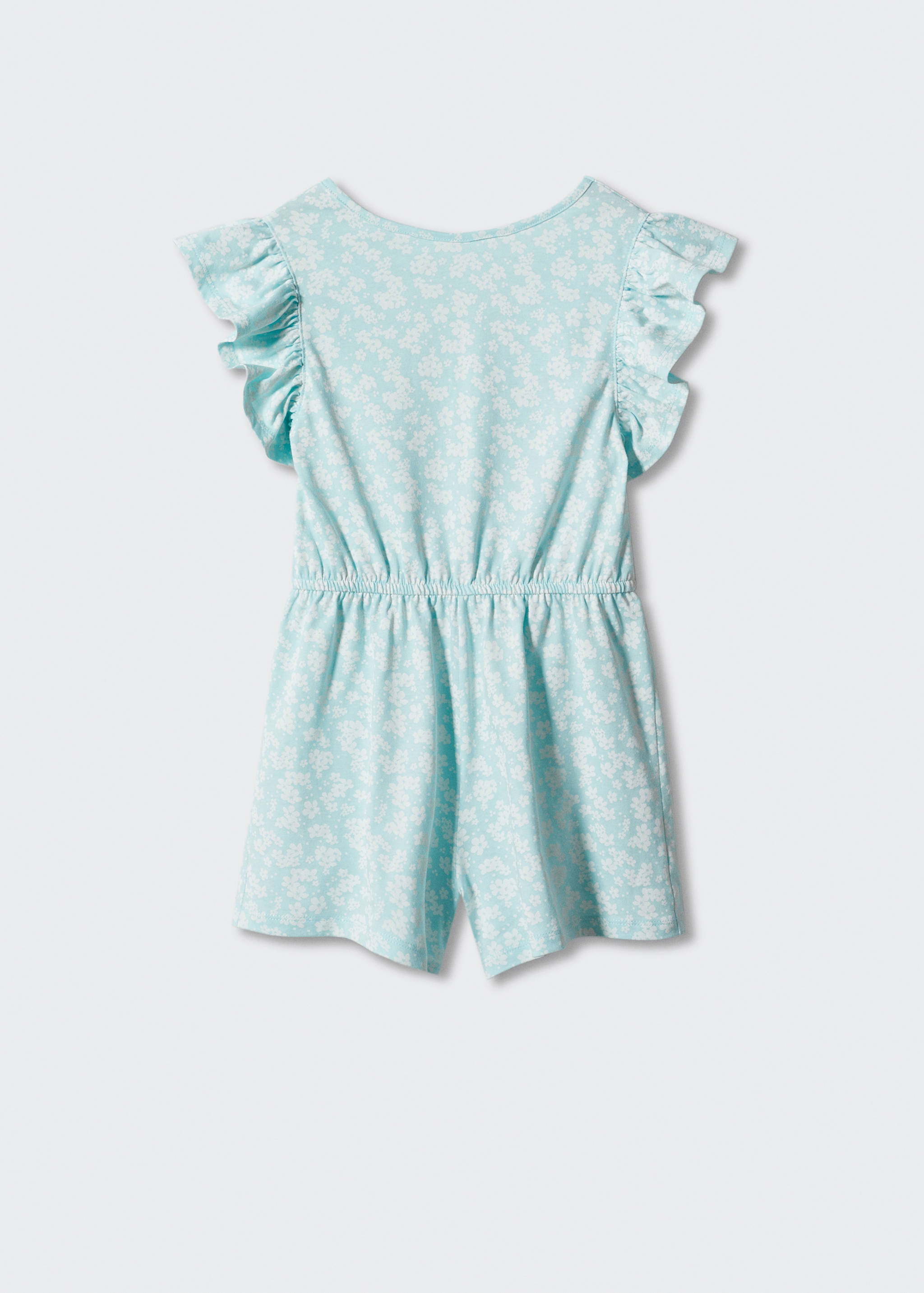 花朵印花连身裤 - null