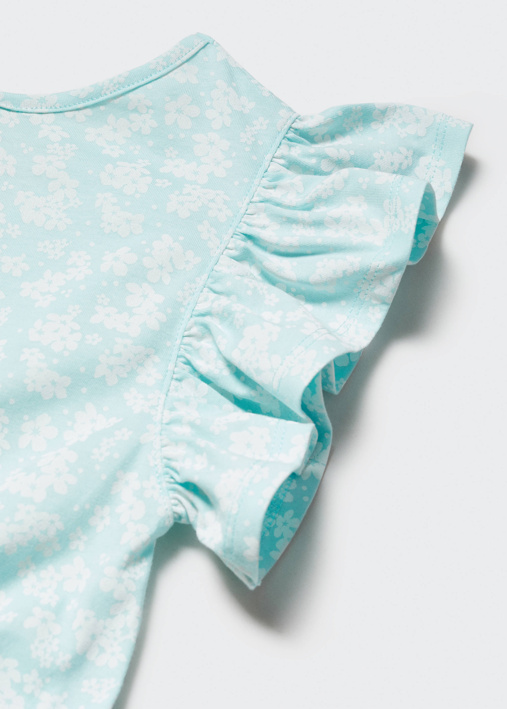 花朵印花连身裤 - null