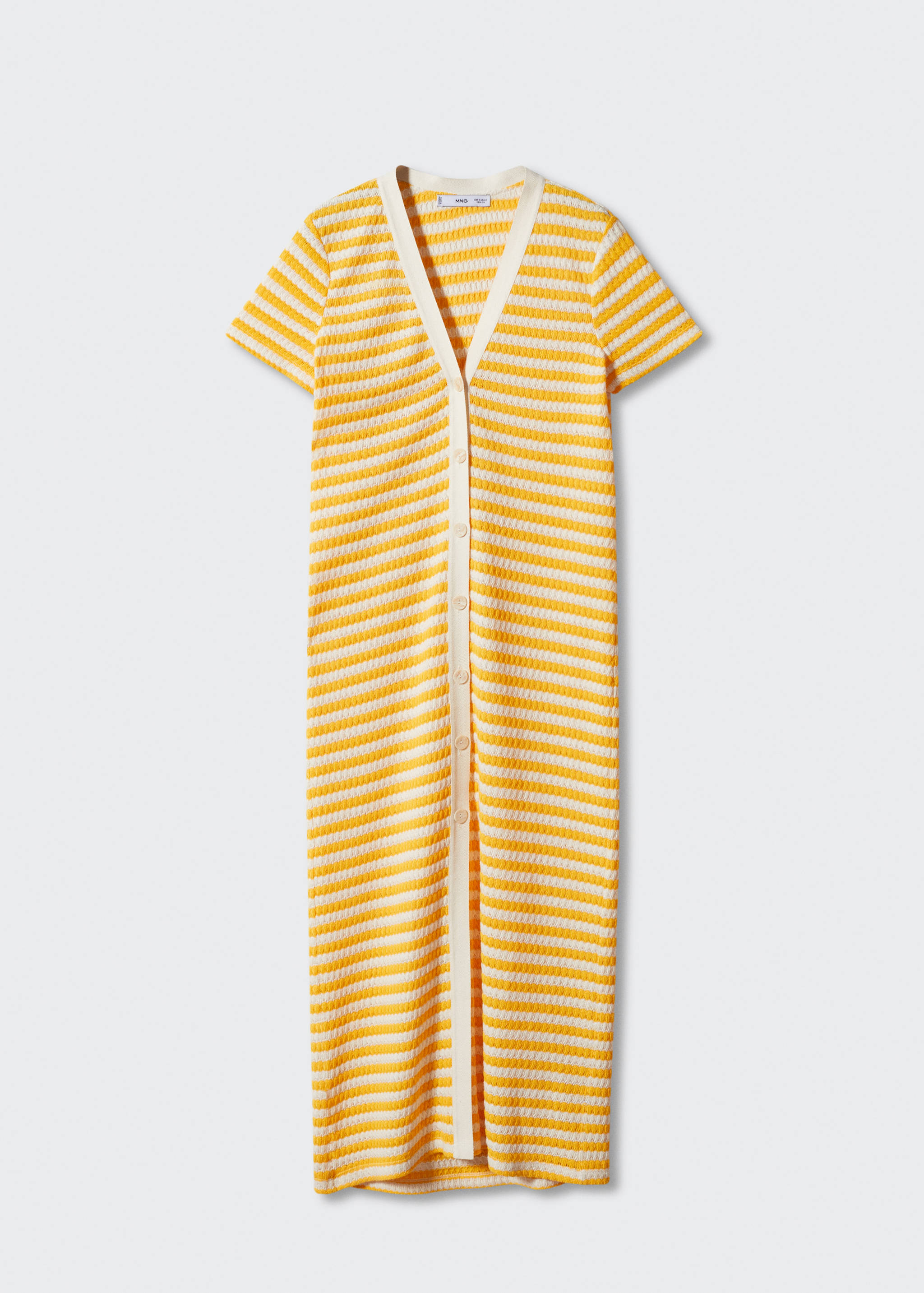 Striped jersey dress - Article without model