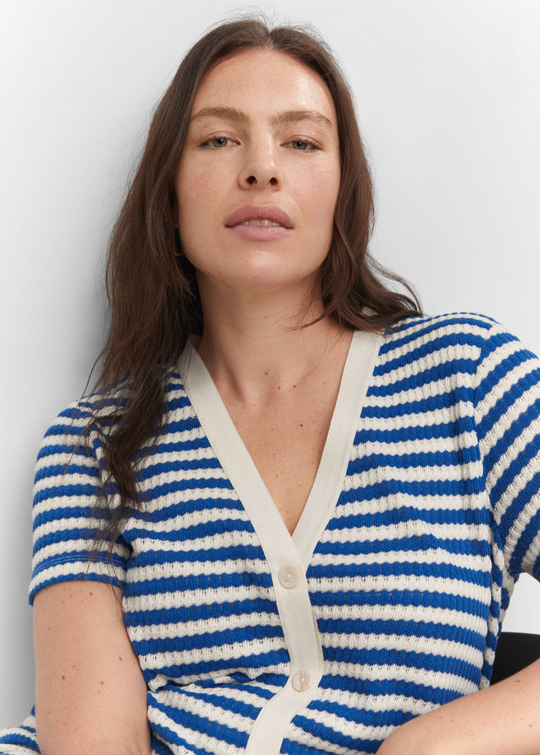 Striped jersey dress - Details of the article 4