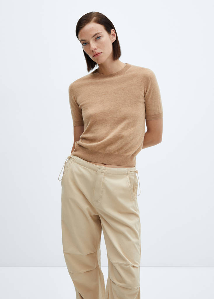 Parachute trousers — Sand