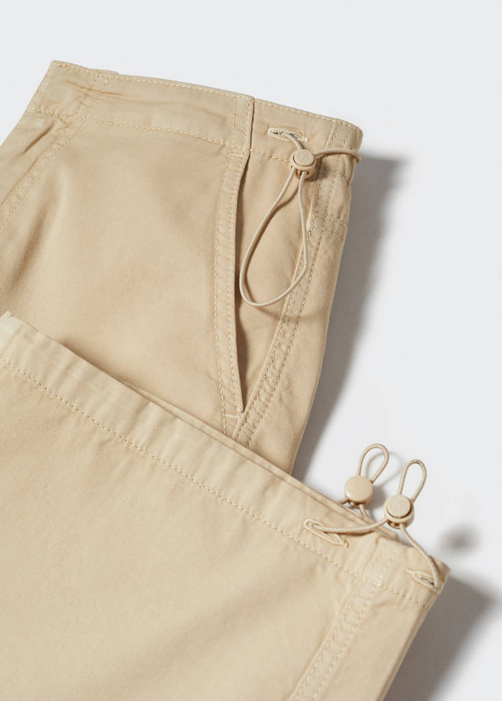 Parachute trousers — Sand