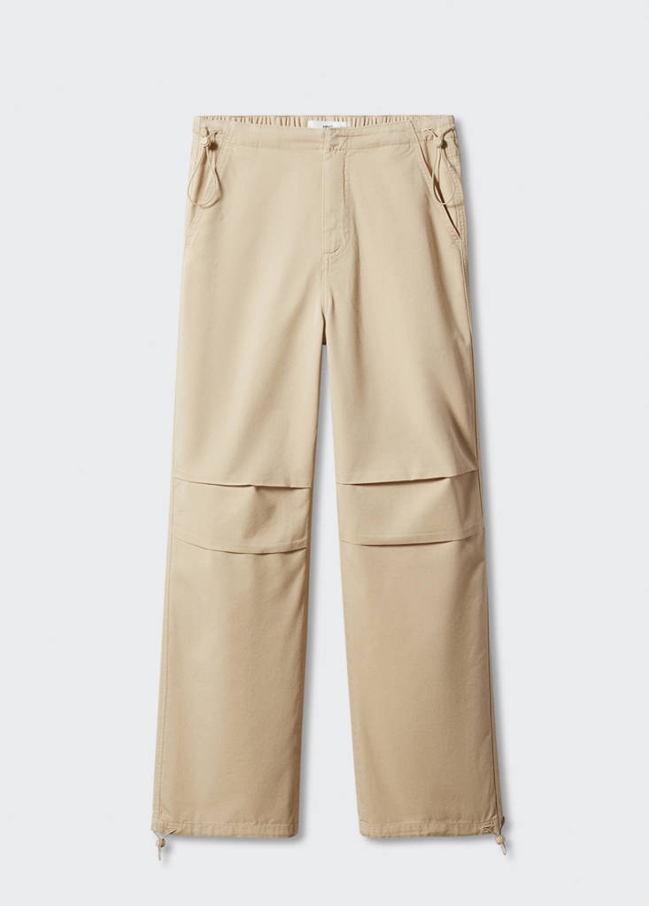 Parachute trousers — Sand
