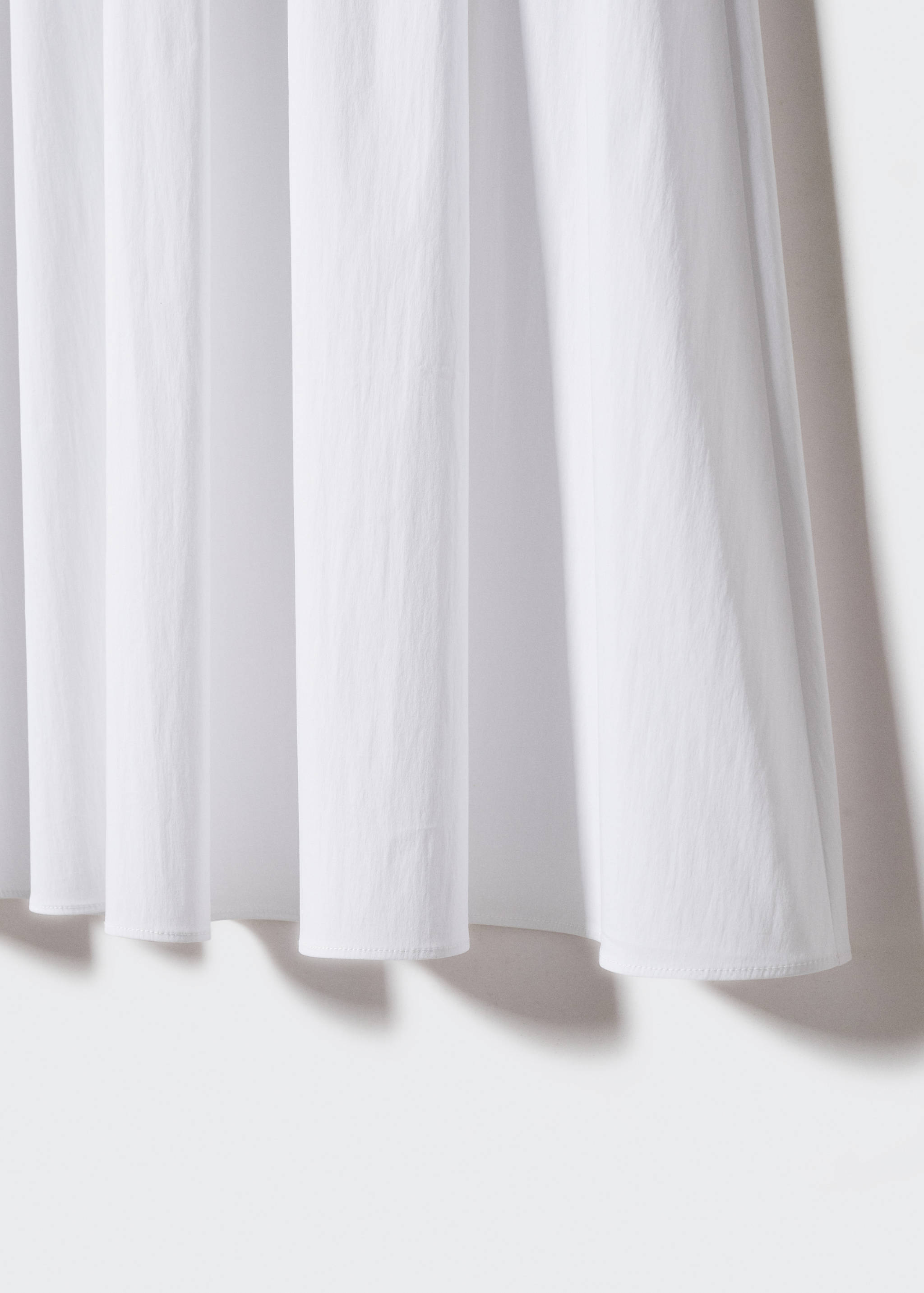 Pleat detail long skirt - Details of the article 8