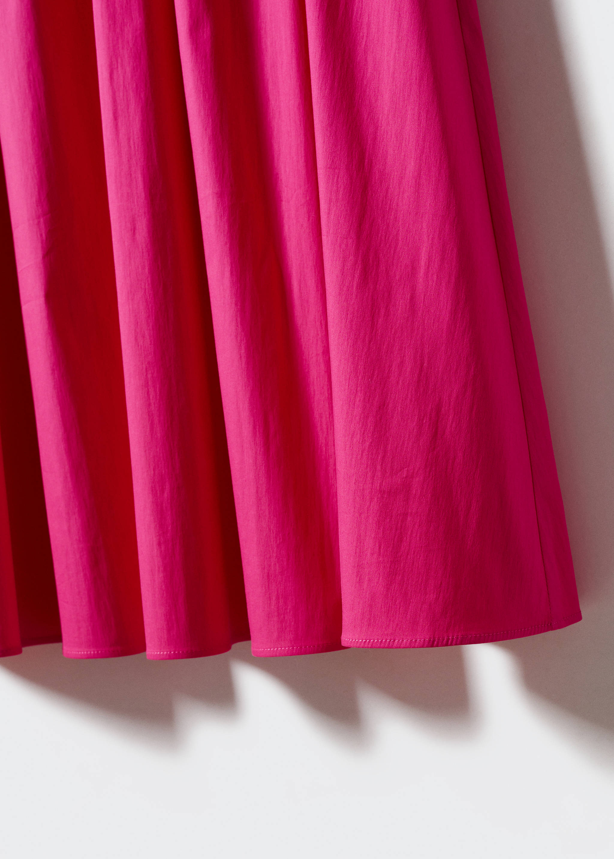 Pleat detail long skirt - Details of the article 8