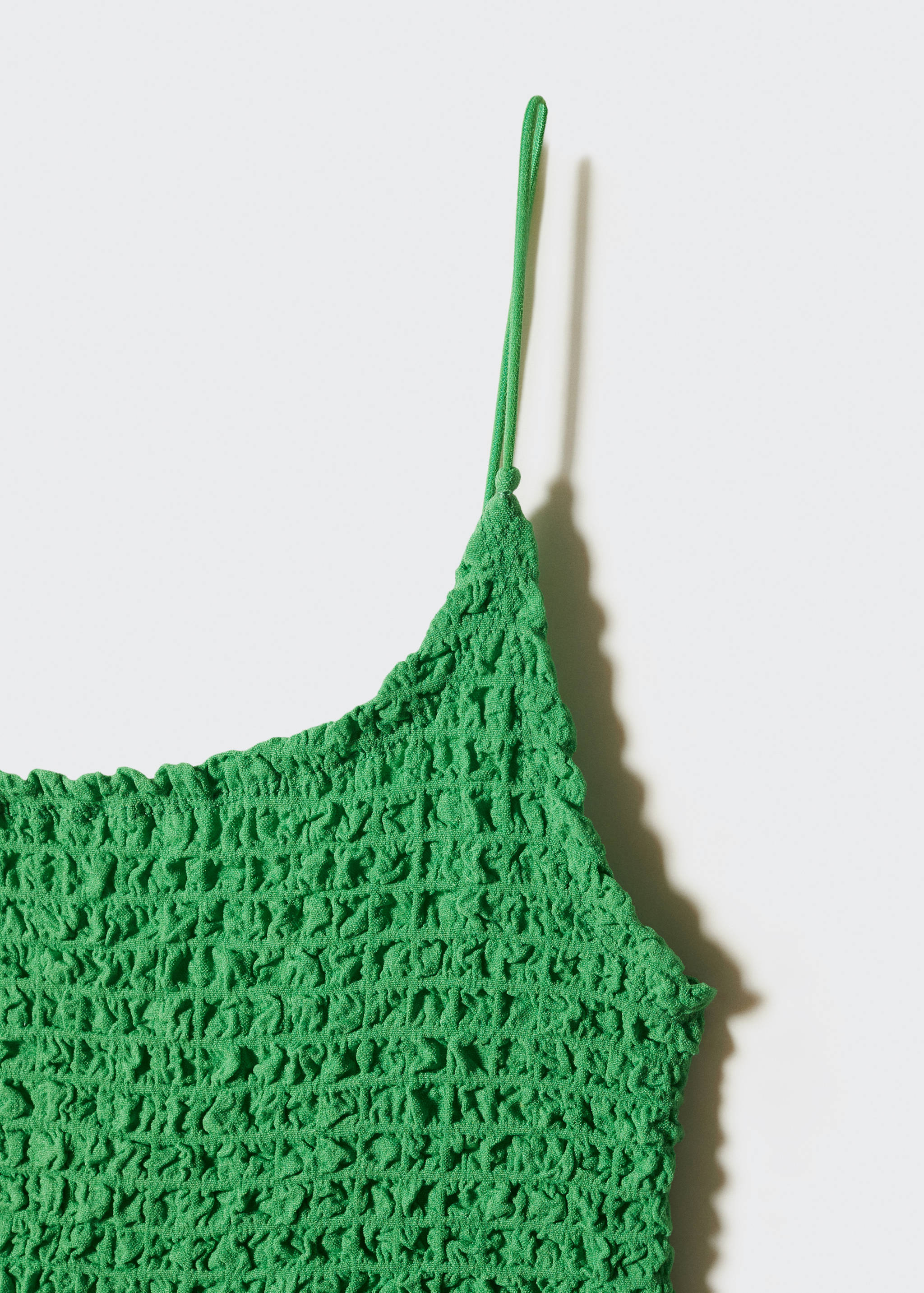 Textured crop top - Details of the article 8