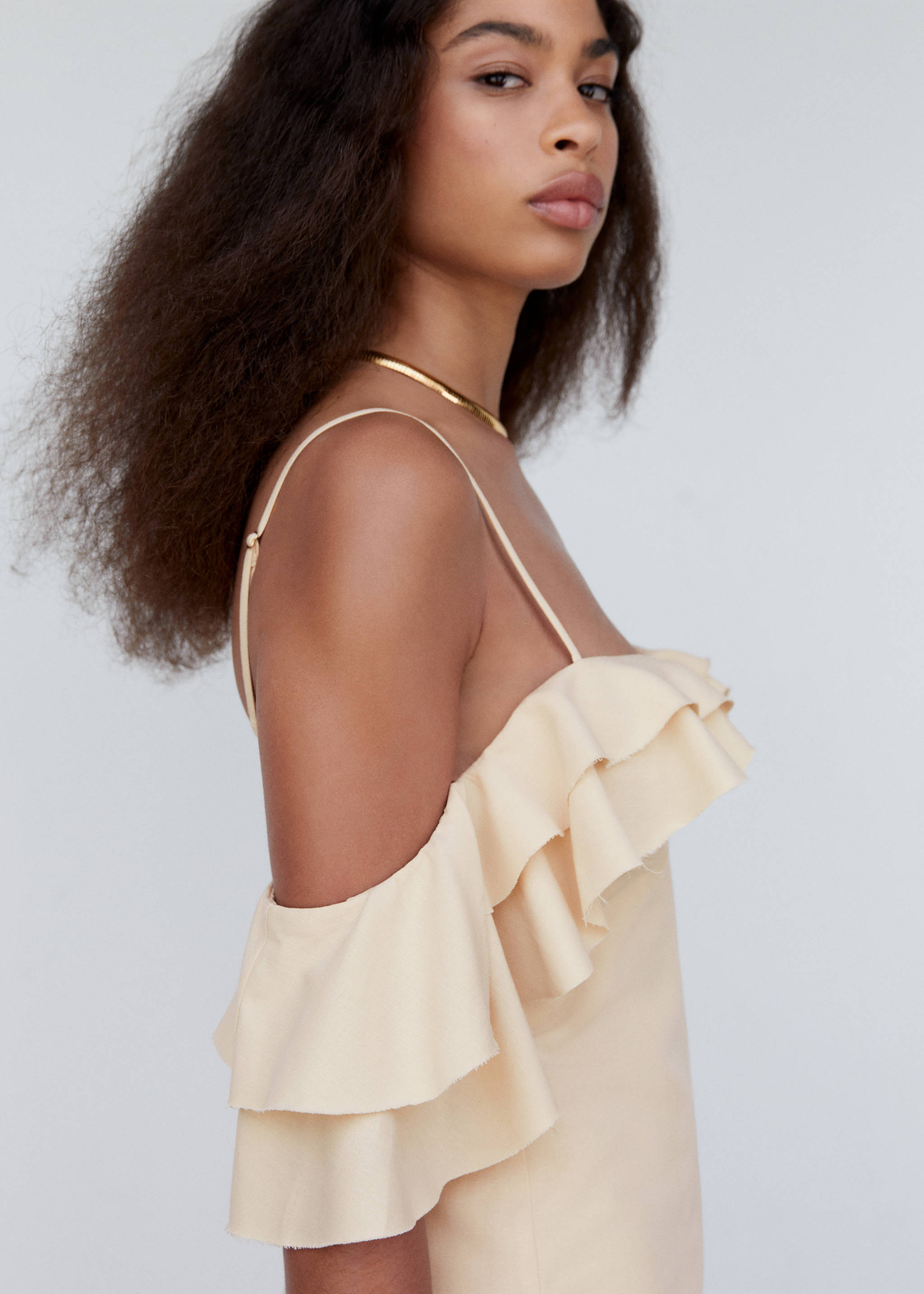 Robe asymétrique volants - Détail de l'article 1