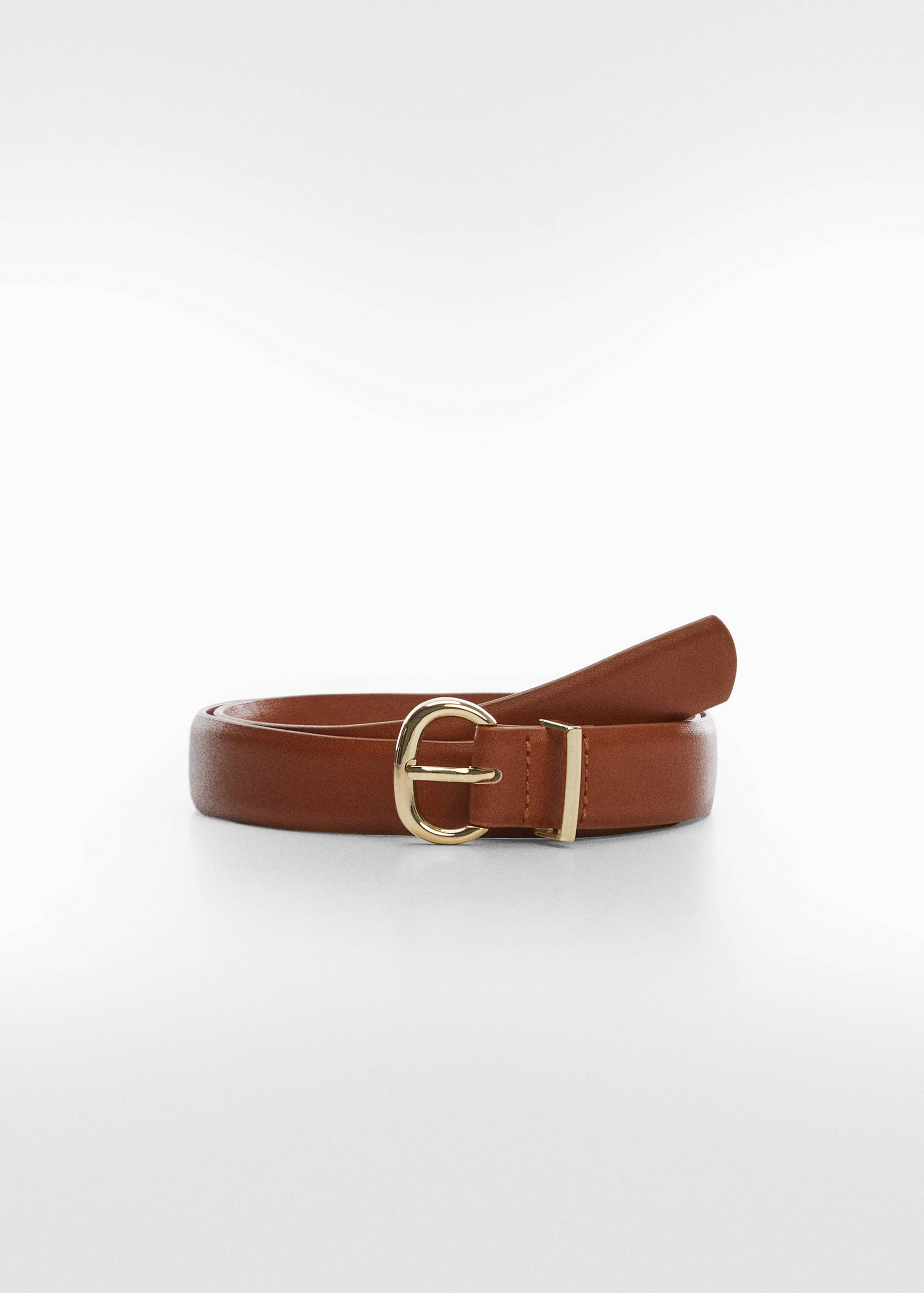 Ремень с металлической пряжкой - Изделие без модели