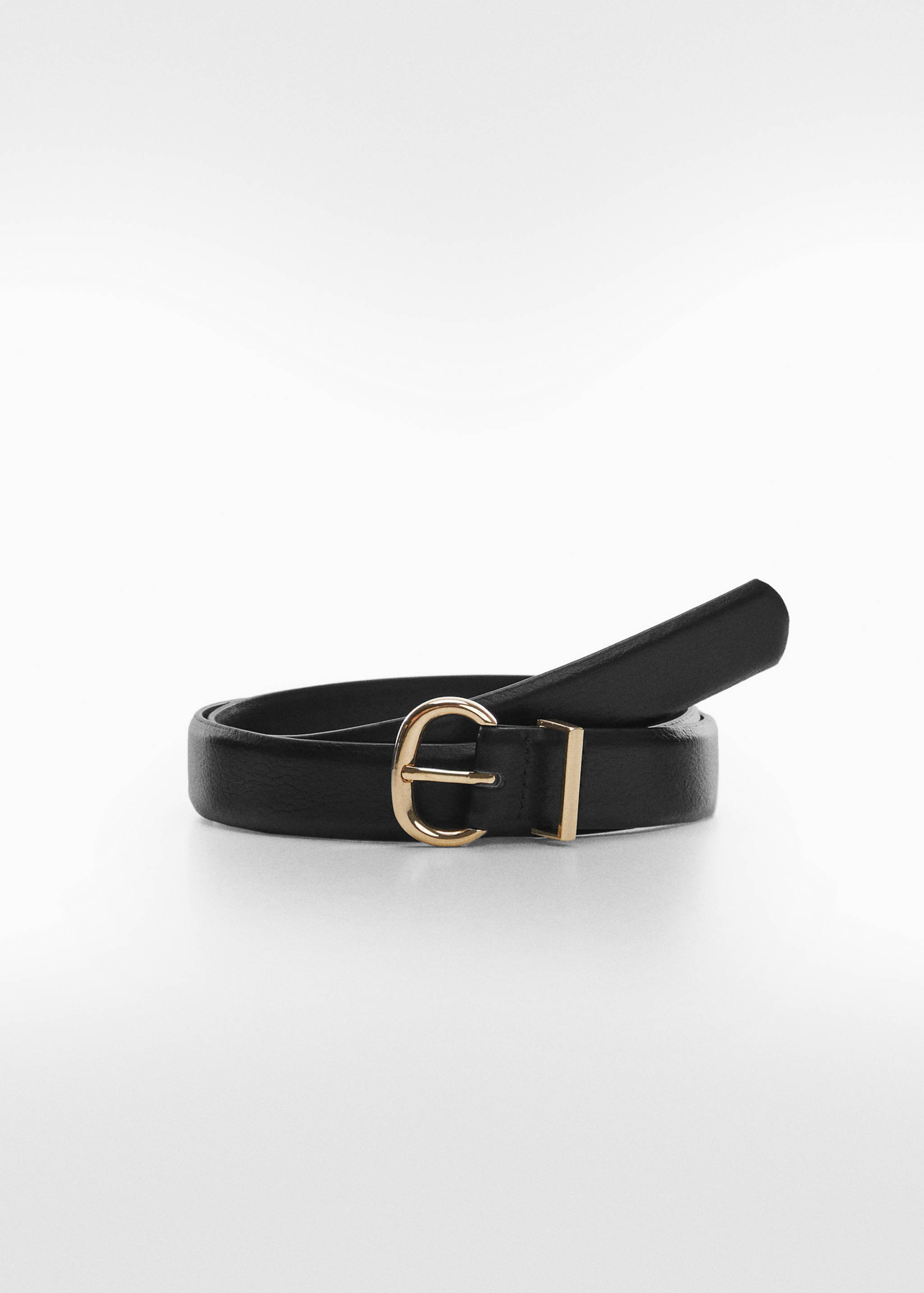 Ремень с металлической пряжкой - Изделие без модели