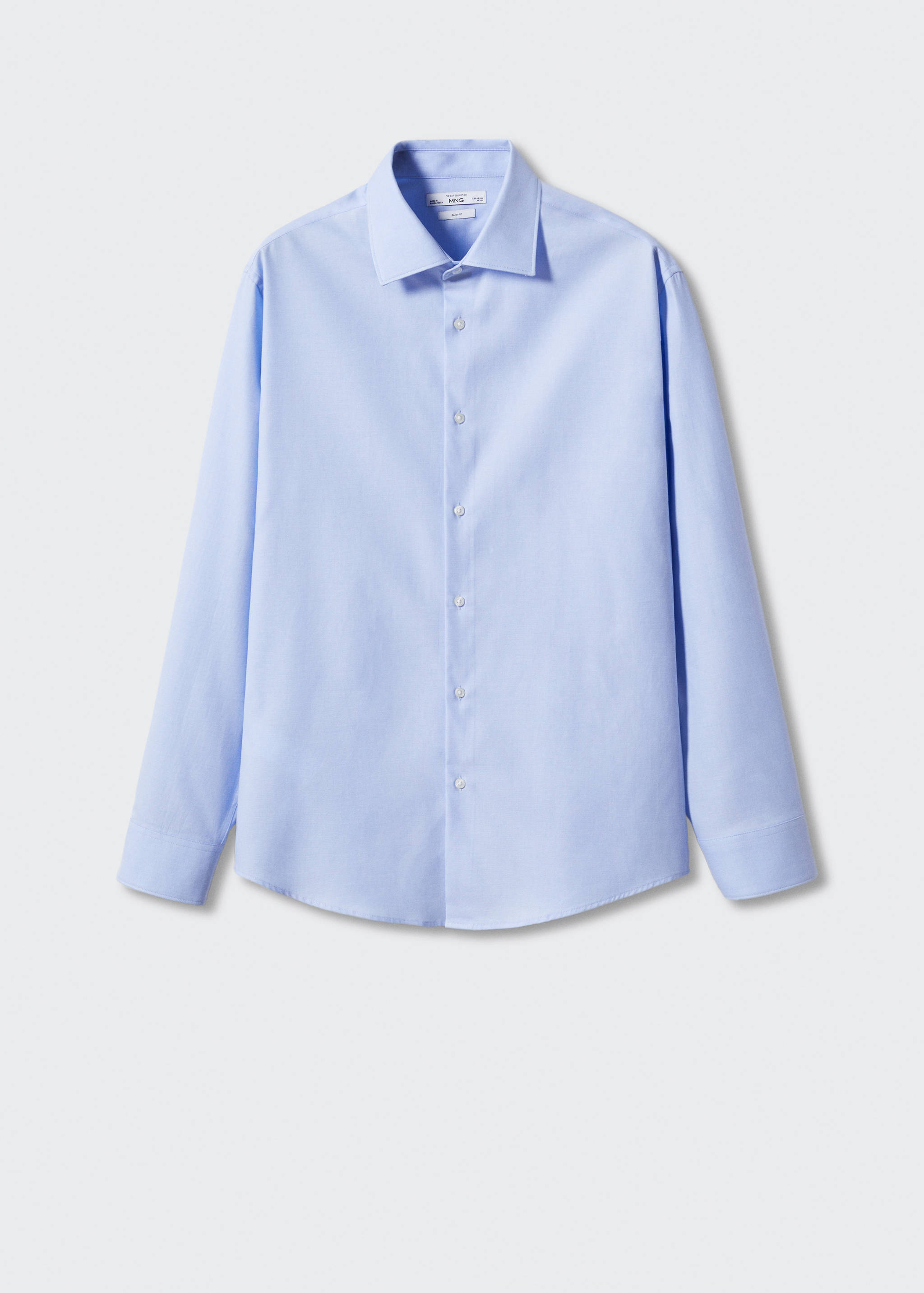 Camisa traje slim fit algodón popelín - Artículo sin modelo