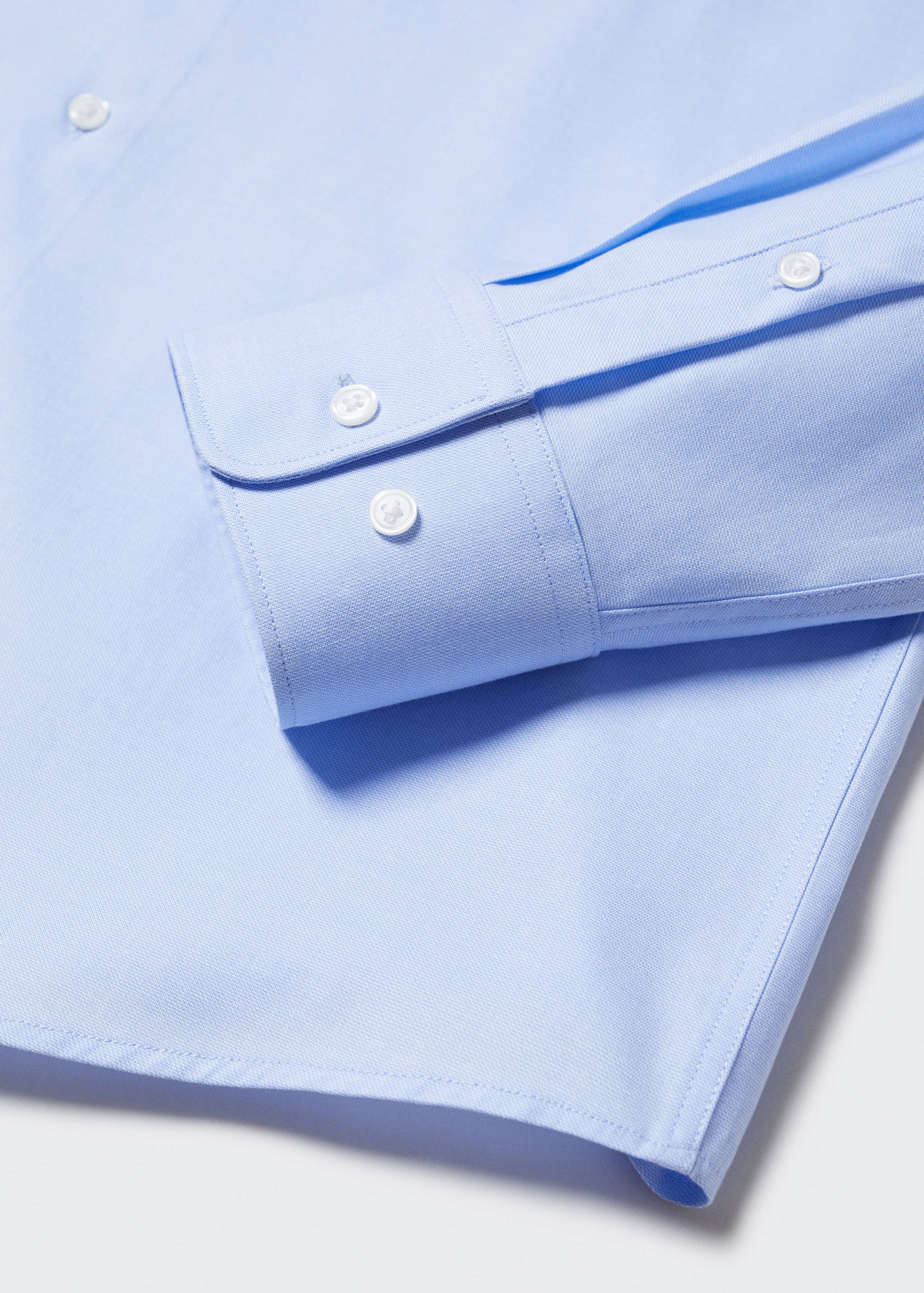 Camisa traje slim fit algodón popelín - Detalle del artículo 8