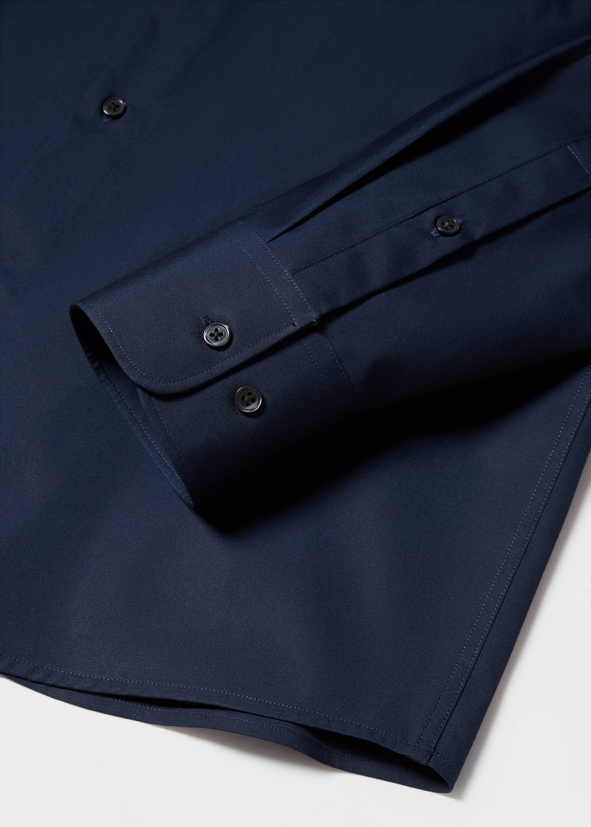 Camisa traje slim fit algodón popelín - Detalle del artículo 8