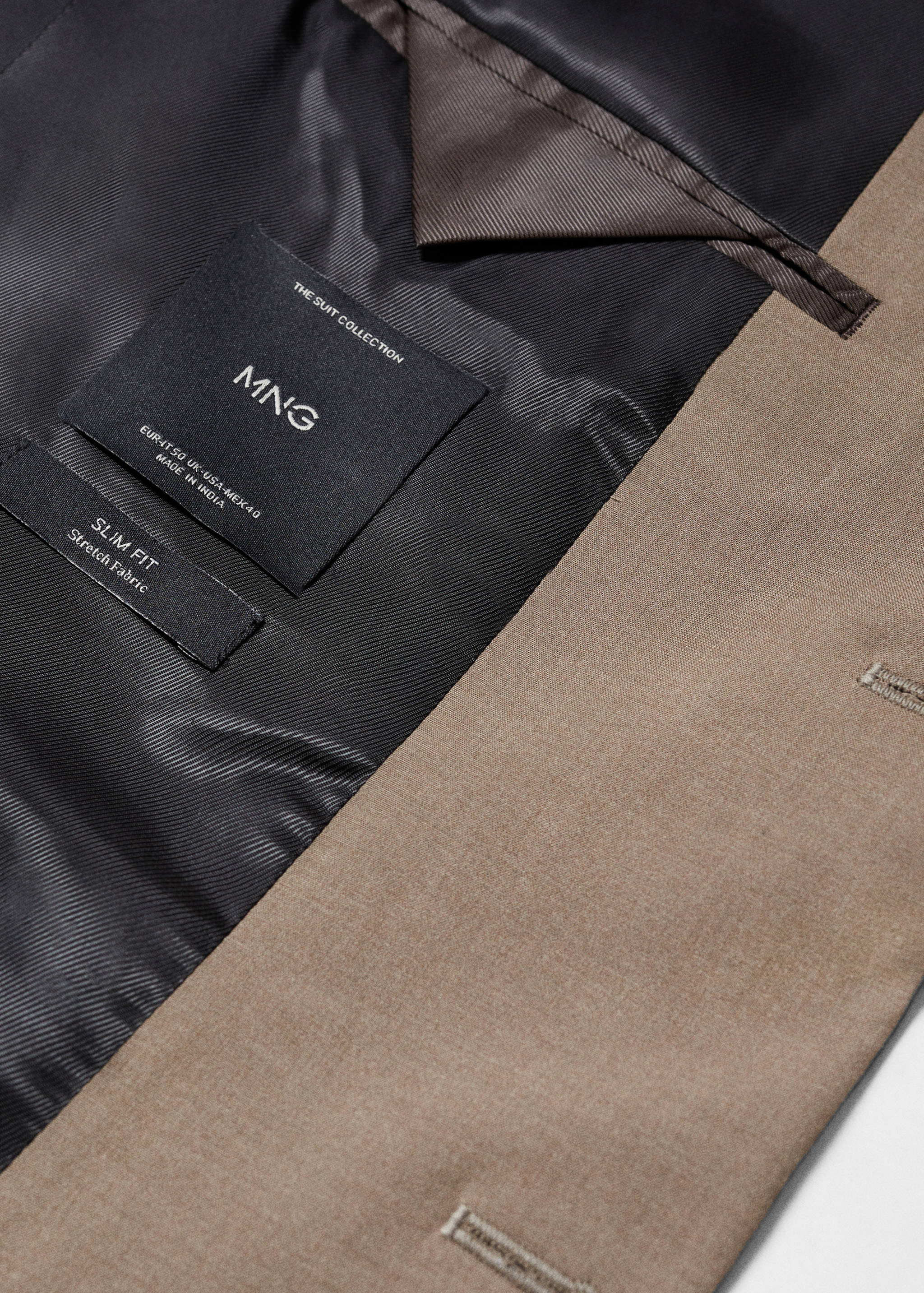 Veste costume slim-fit tissu comfort stretch - Détail de l'article 8