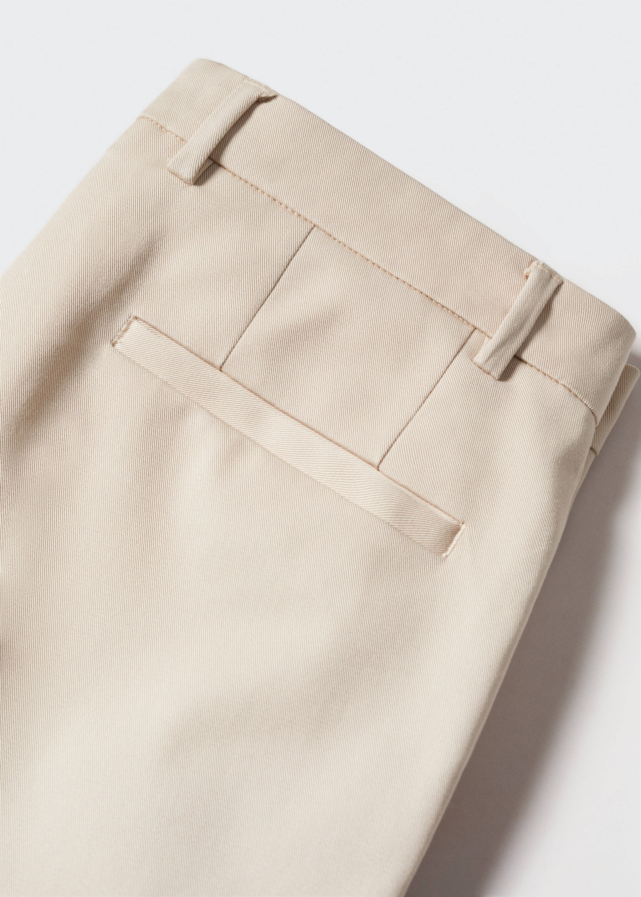 Slim fit chino trousers - Details of the article 8