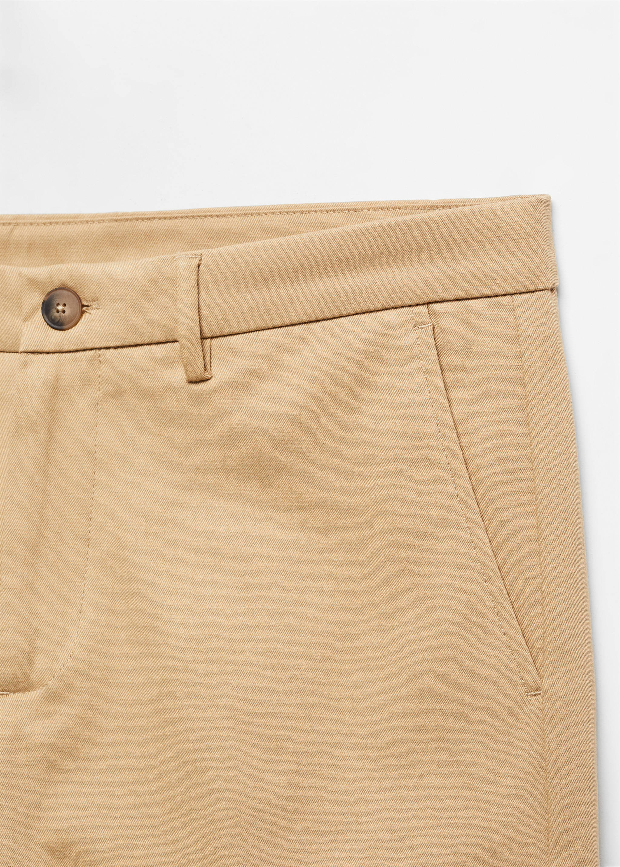 Slim fit chino trousers - Details of the article 8
