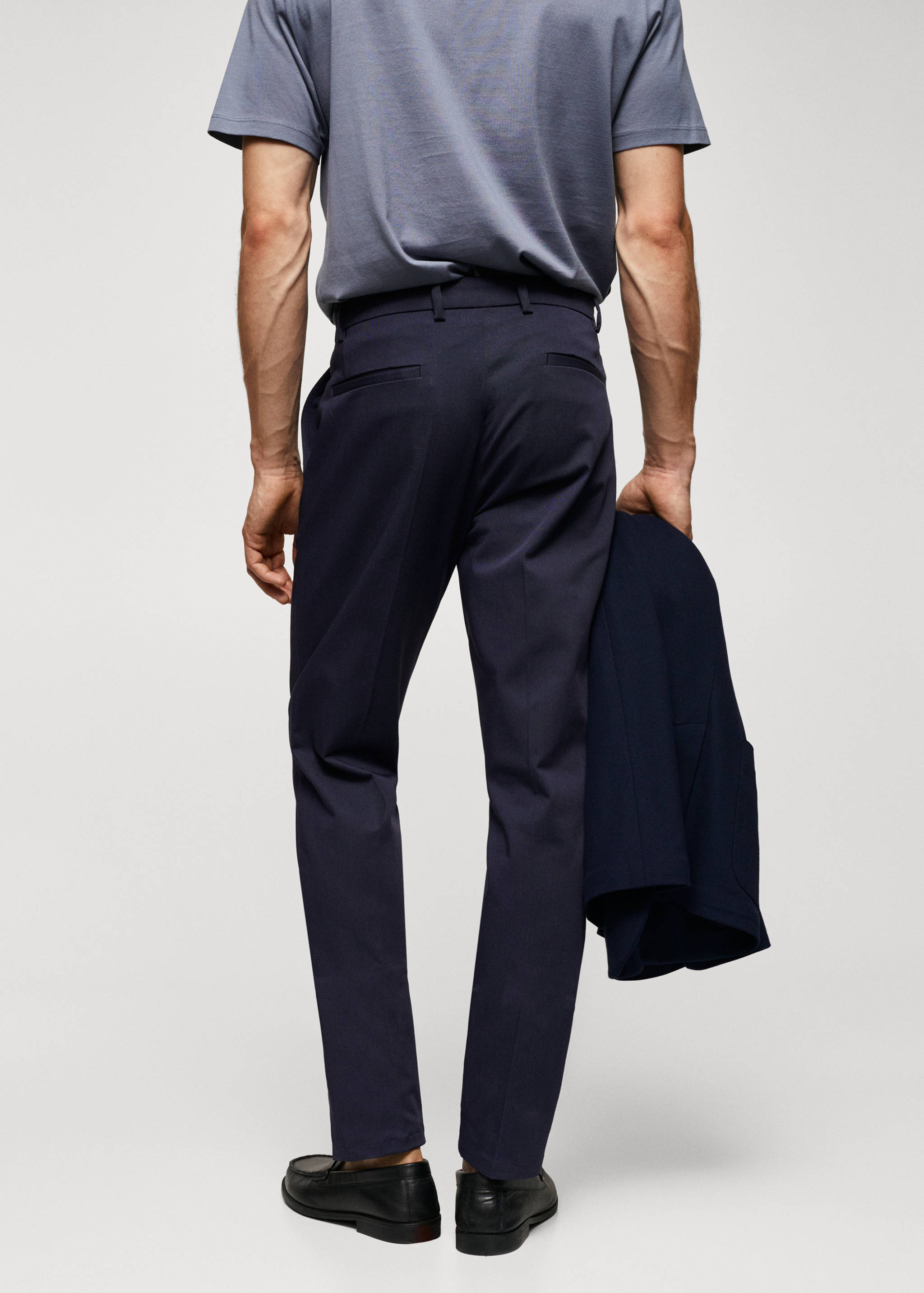 Slim fit chino trousers - Reverse of the article