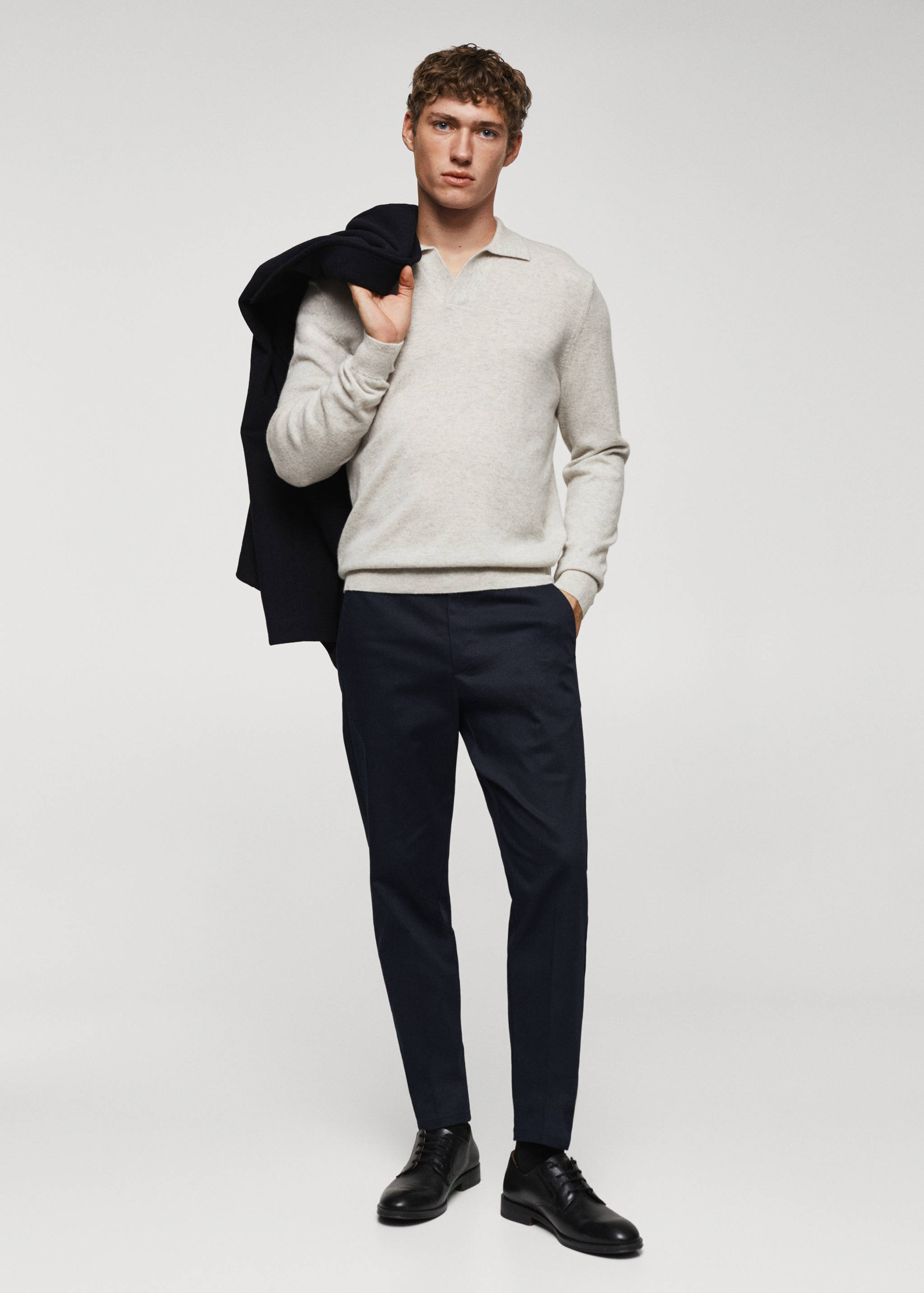 Slim fit chino trousers - General plane