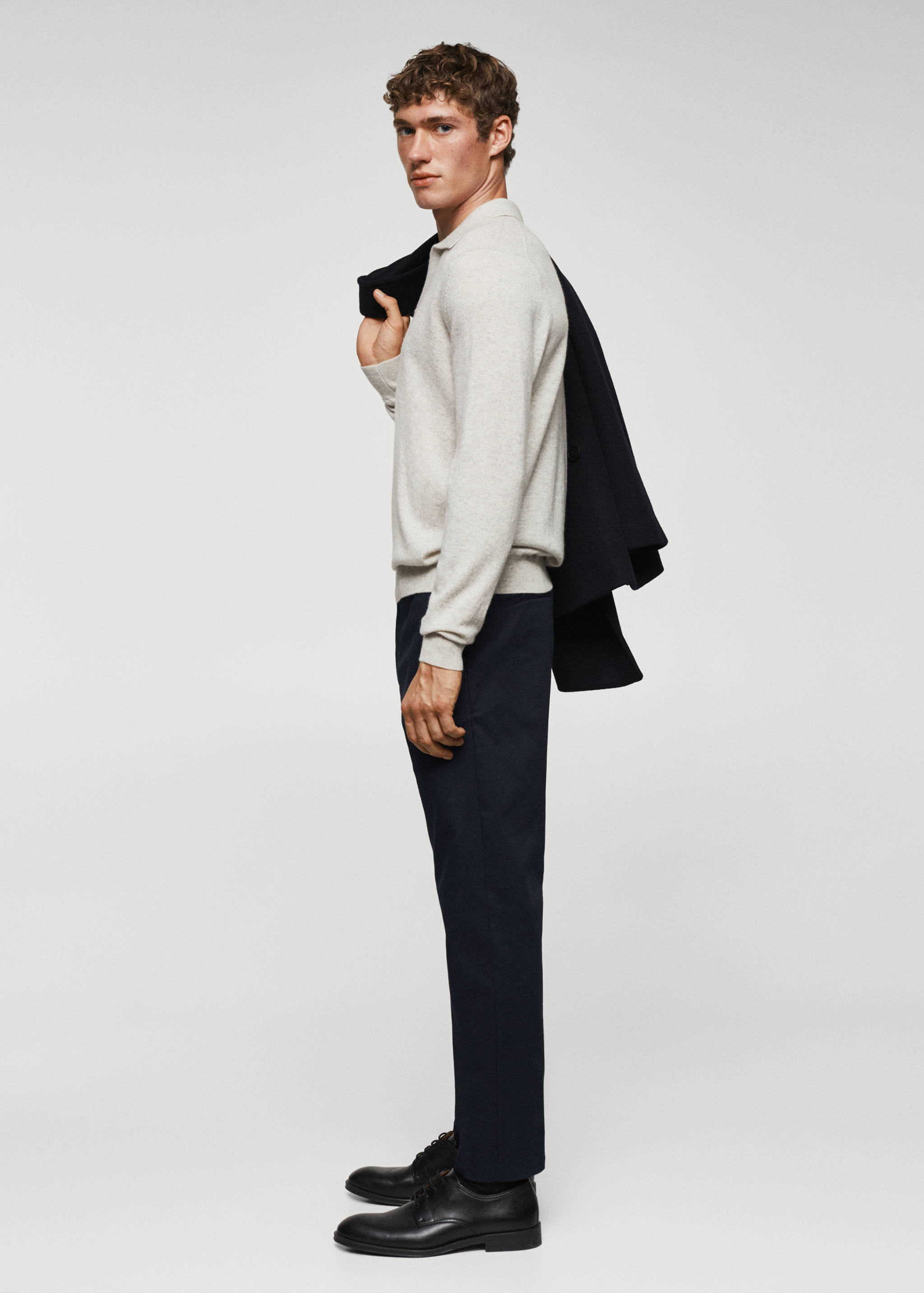 Slim fit chino trousers - Details of the article 2